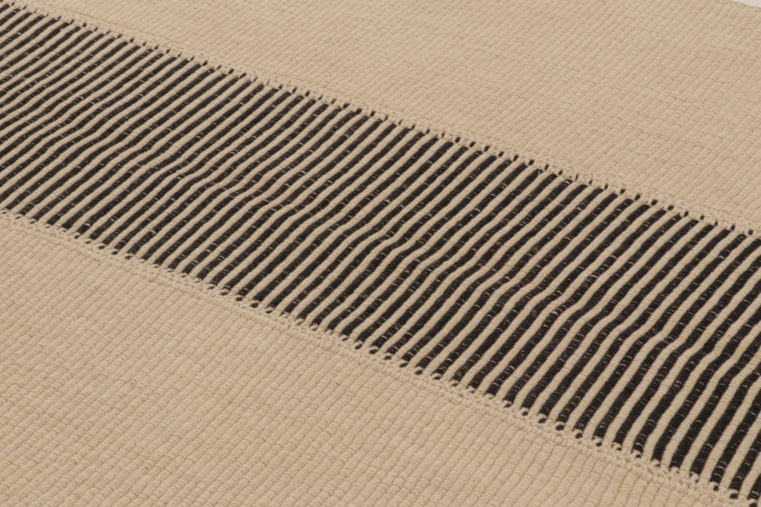 Contemporary Striped Kilim