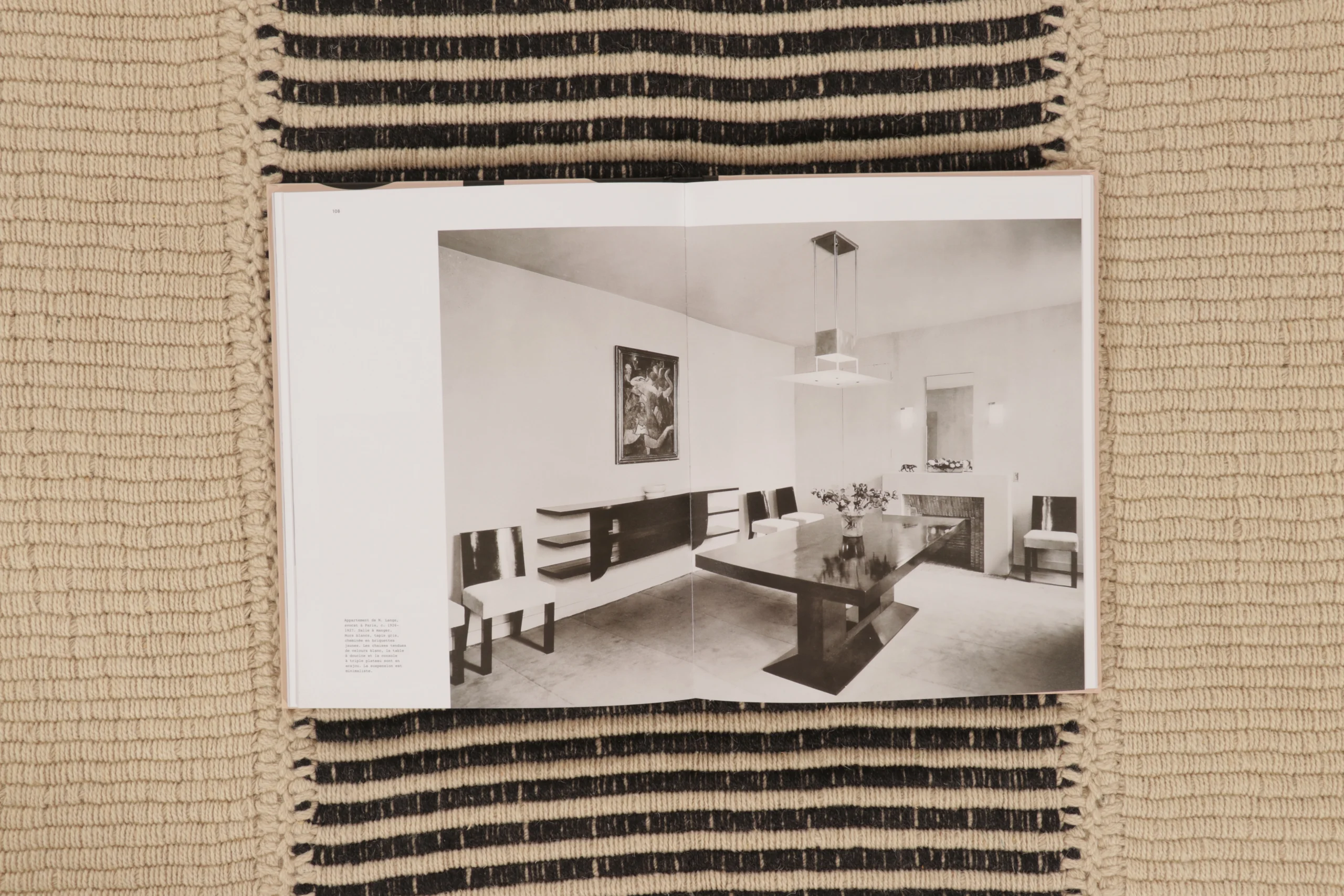 Contemporary Striped Kilim