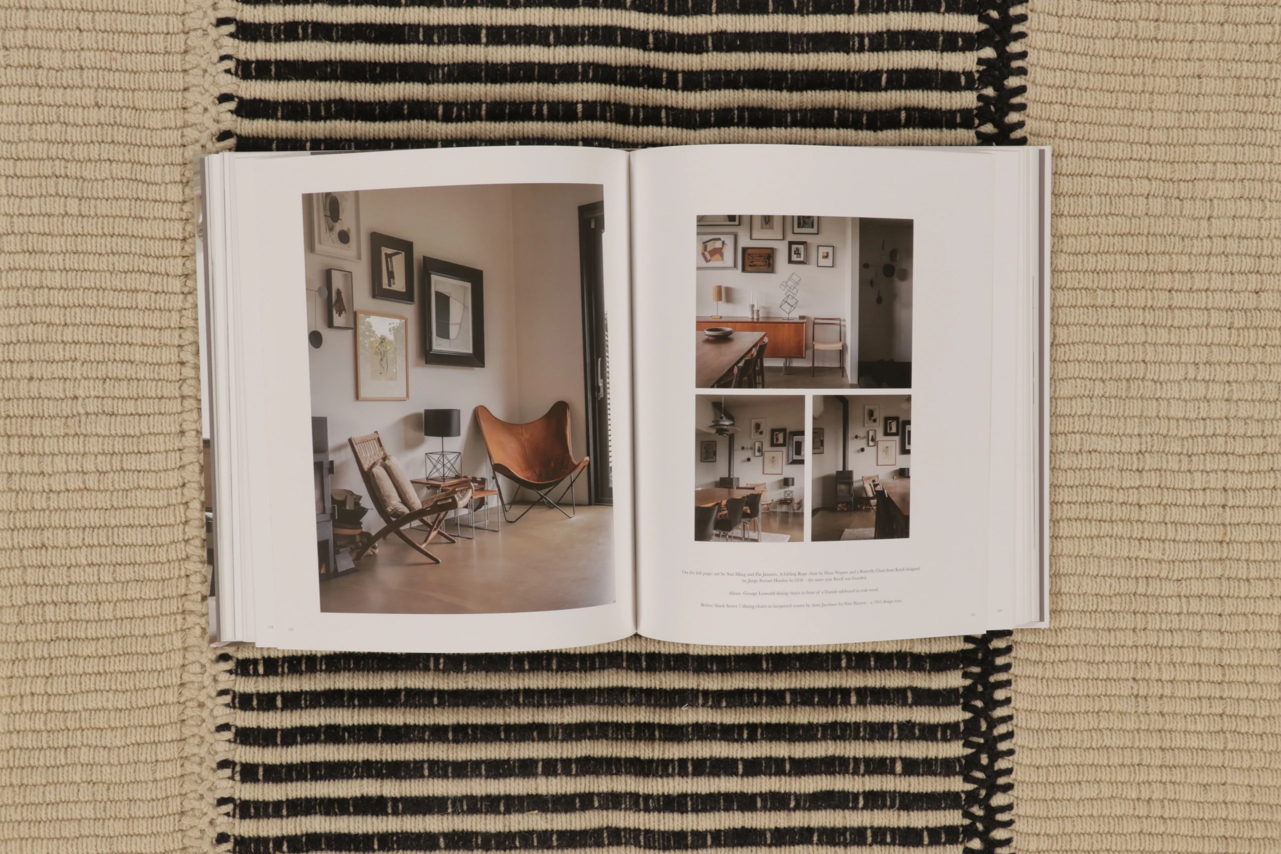 Contemporary Striped Kilim