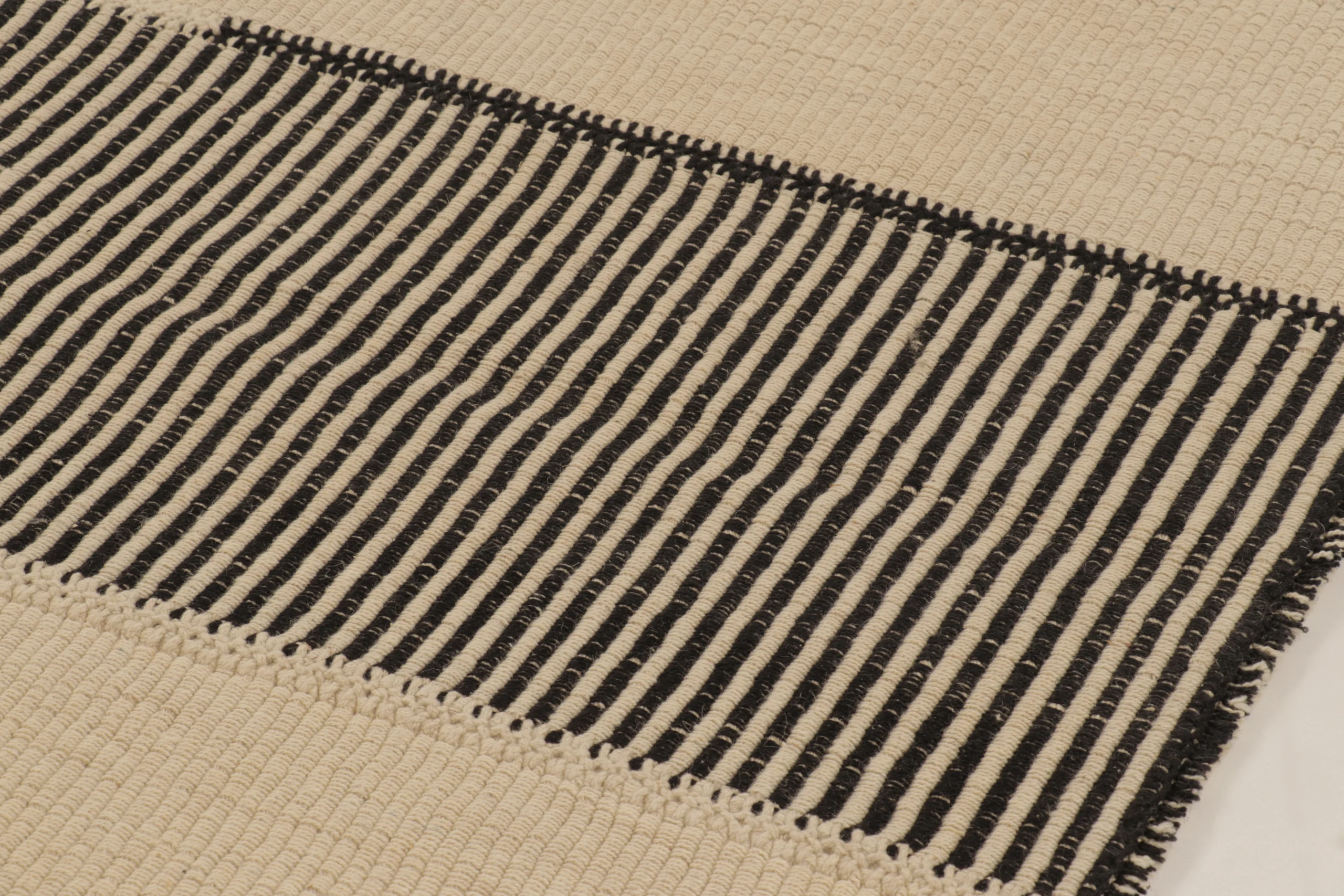 Contemporary Striped Kilim