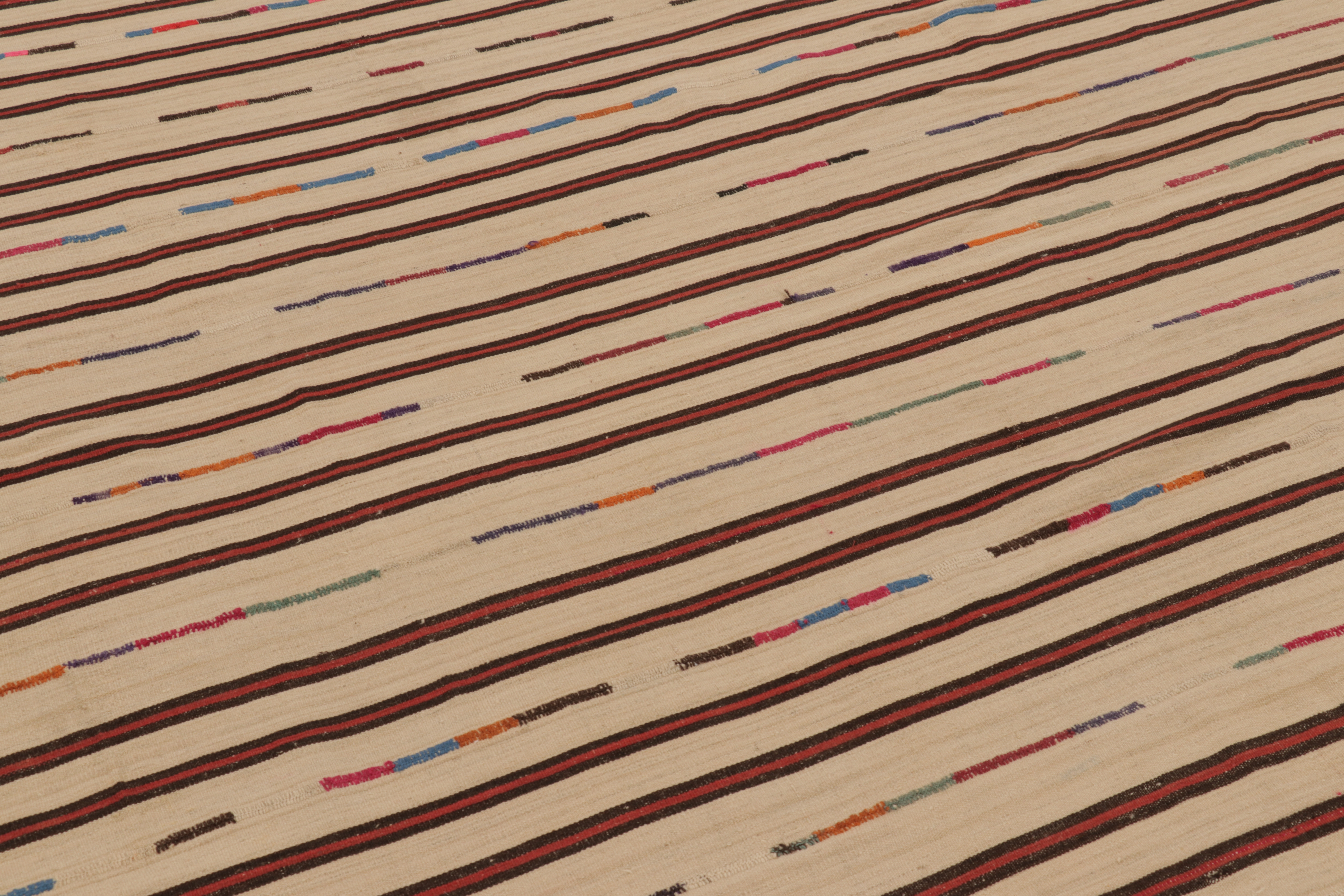 Vintage Persian Palas Bidjar Kilim