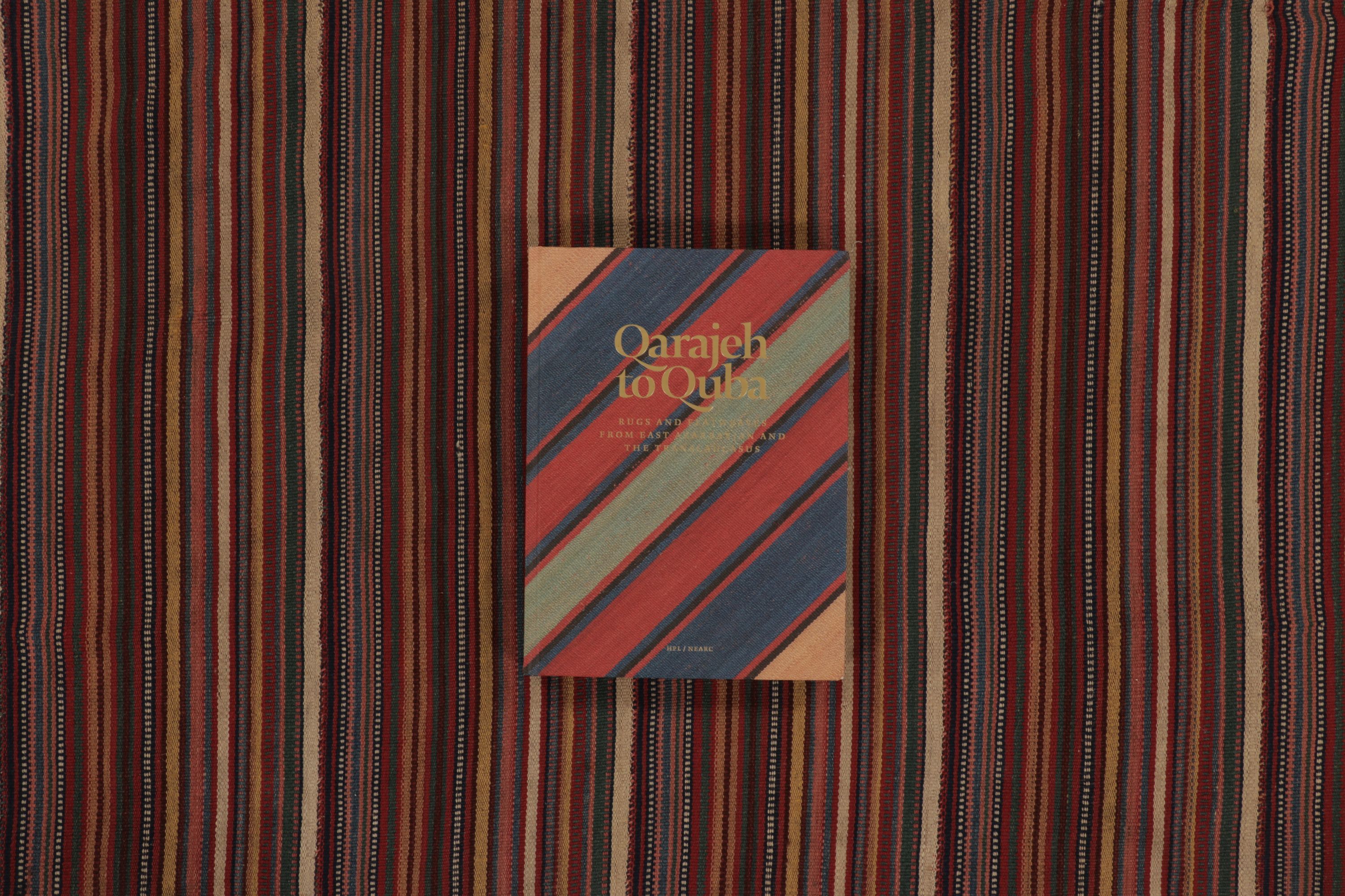 Contemporary Striped Square Kilim