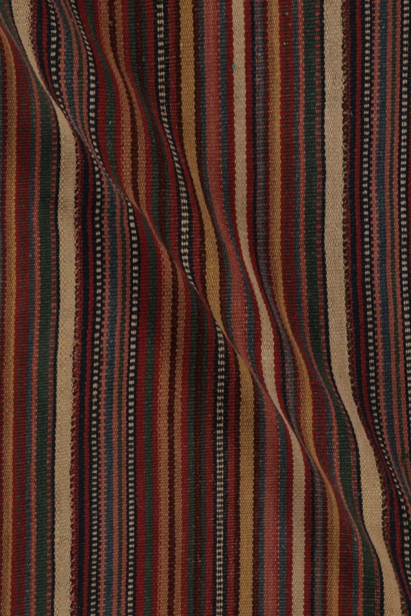 Contemporary Striped Square Kilim