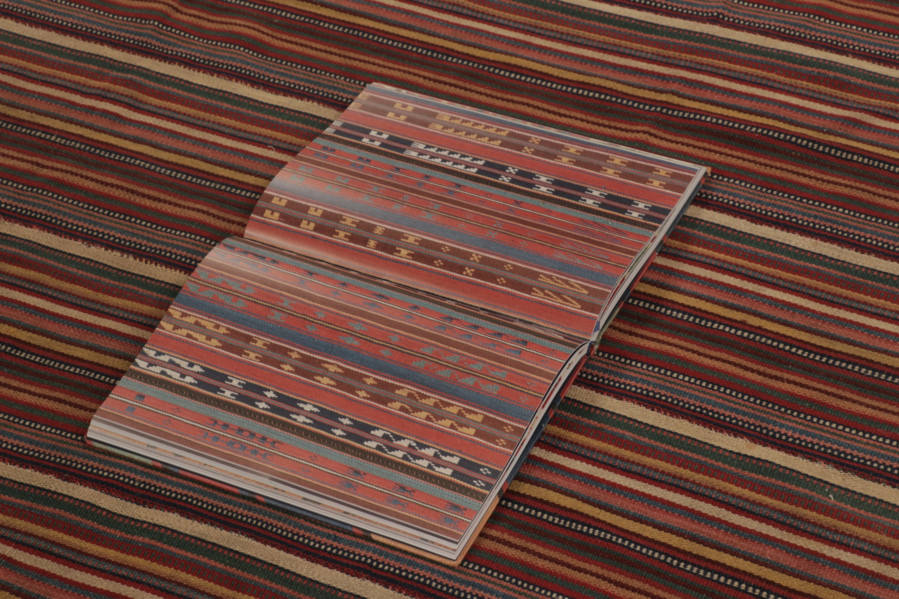 Contemporary Striped Square Kilim