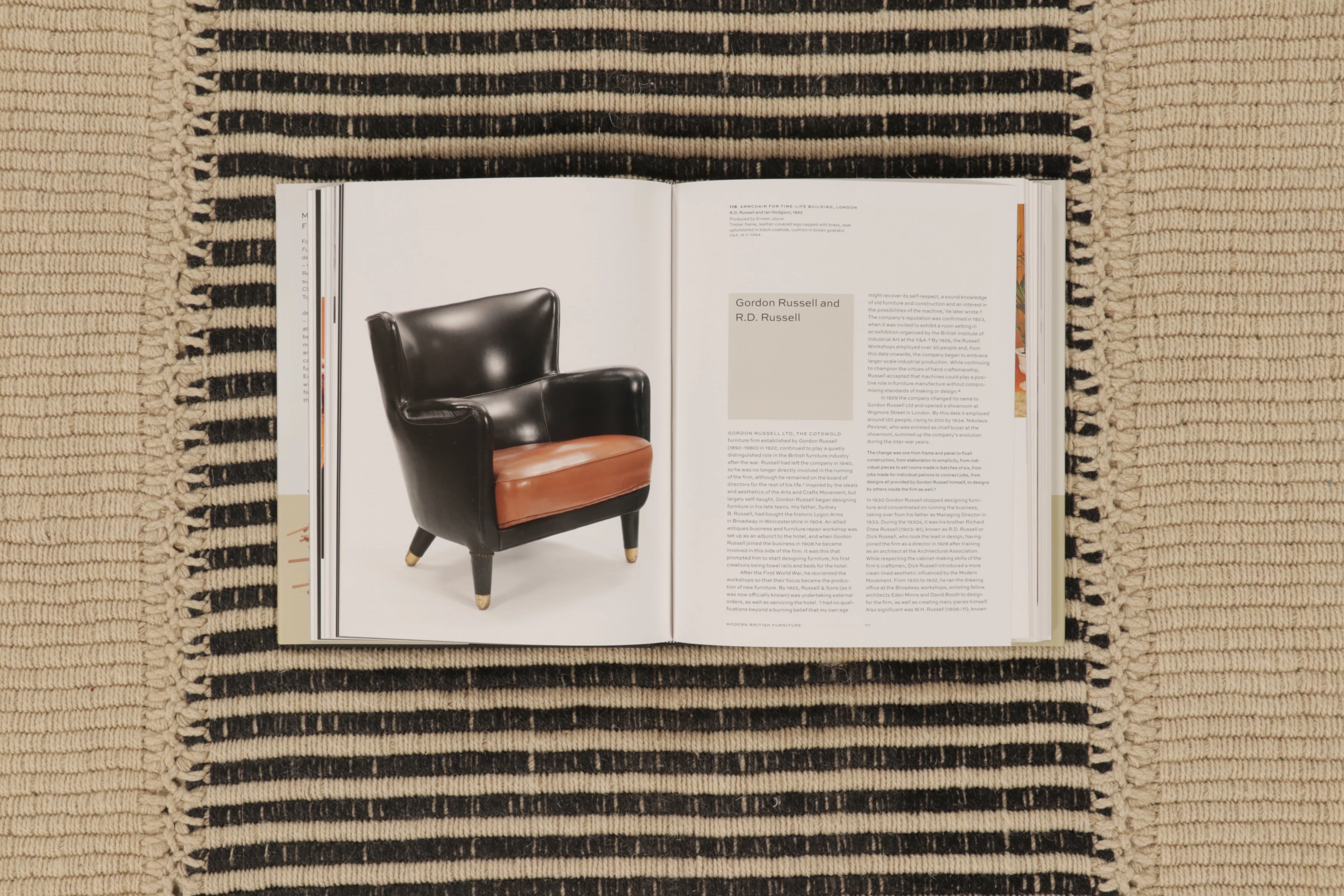 Contemporary Striped Kilim