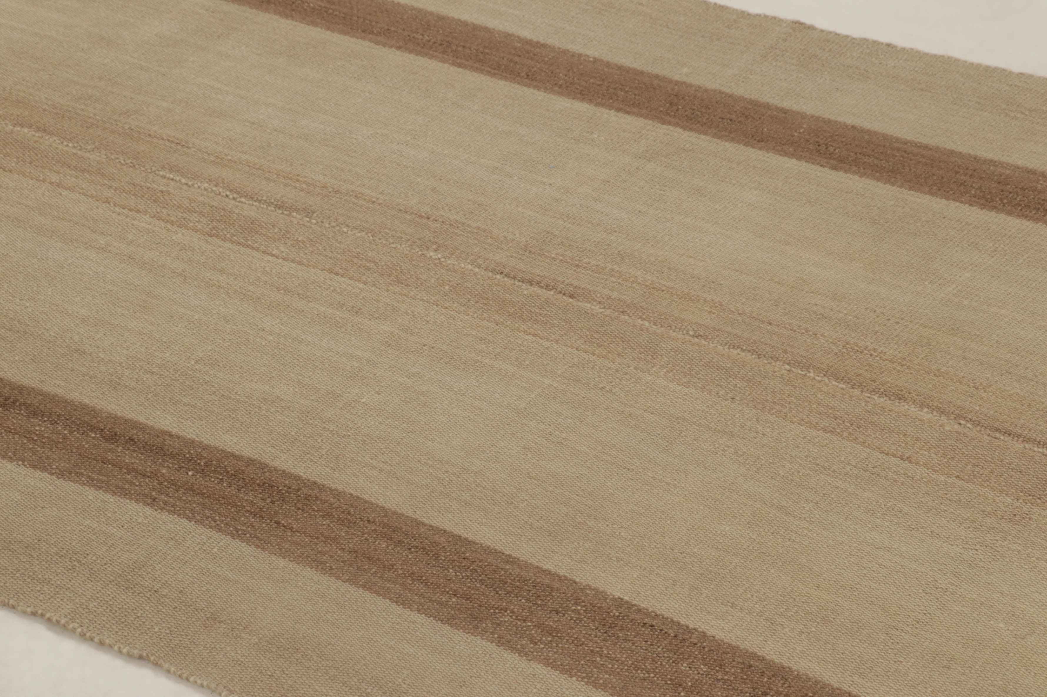 Contemporary Striped Kilim