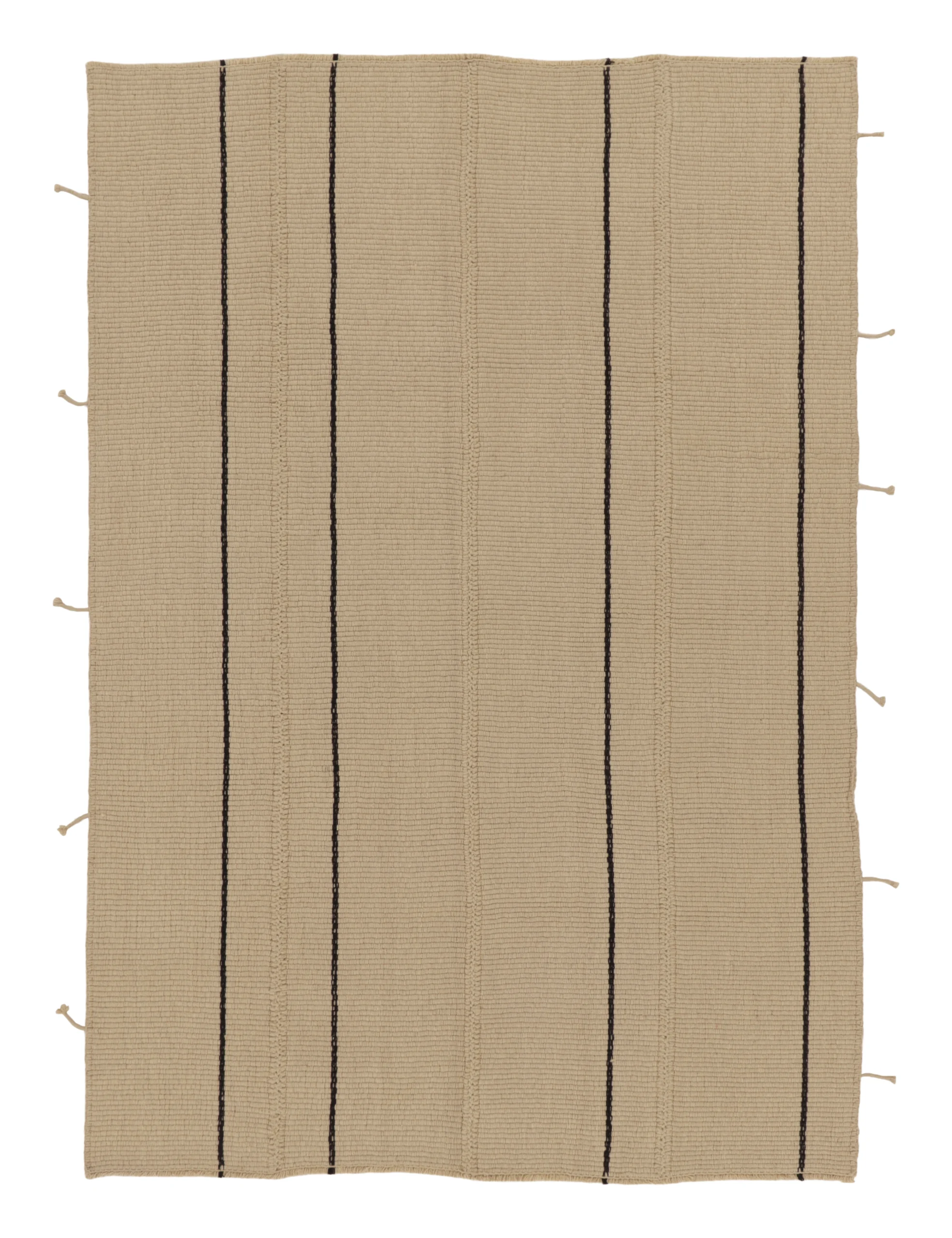 Contemporary Striped Kilim