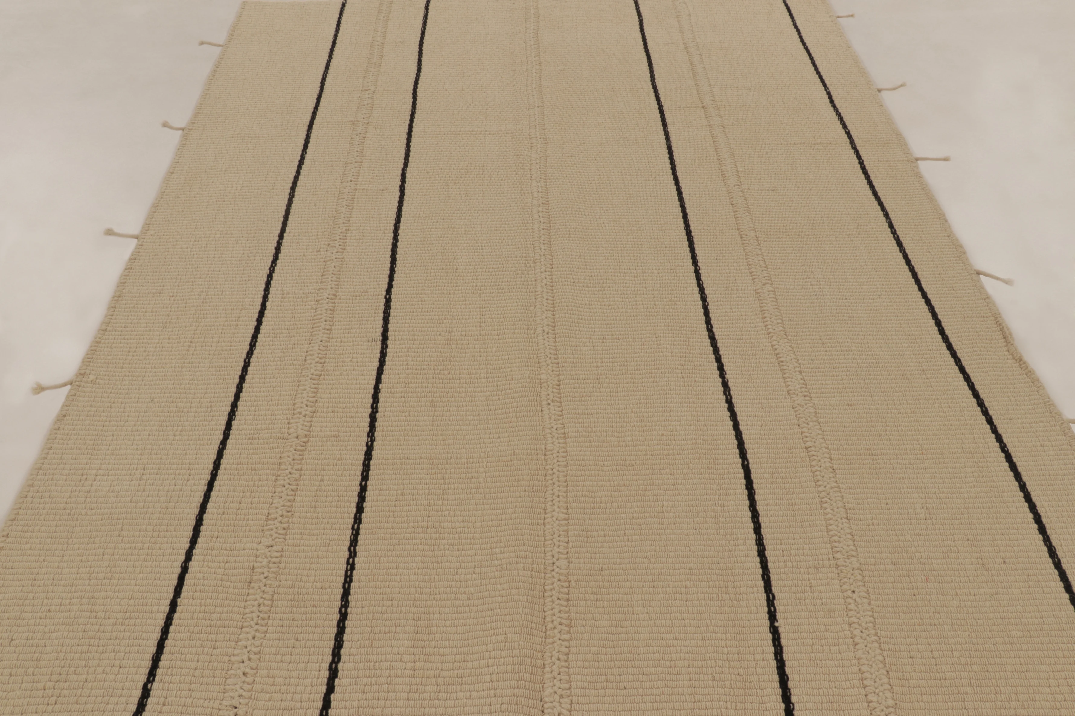 Contemporary Striped Kilim