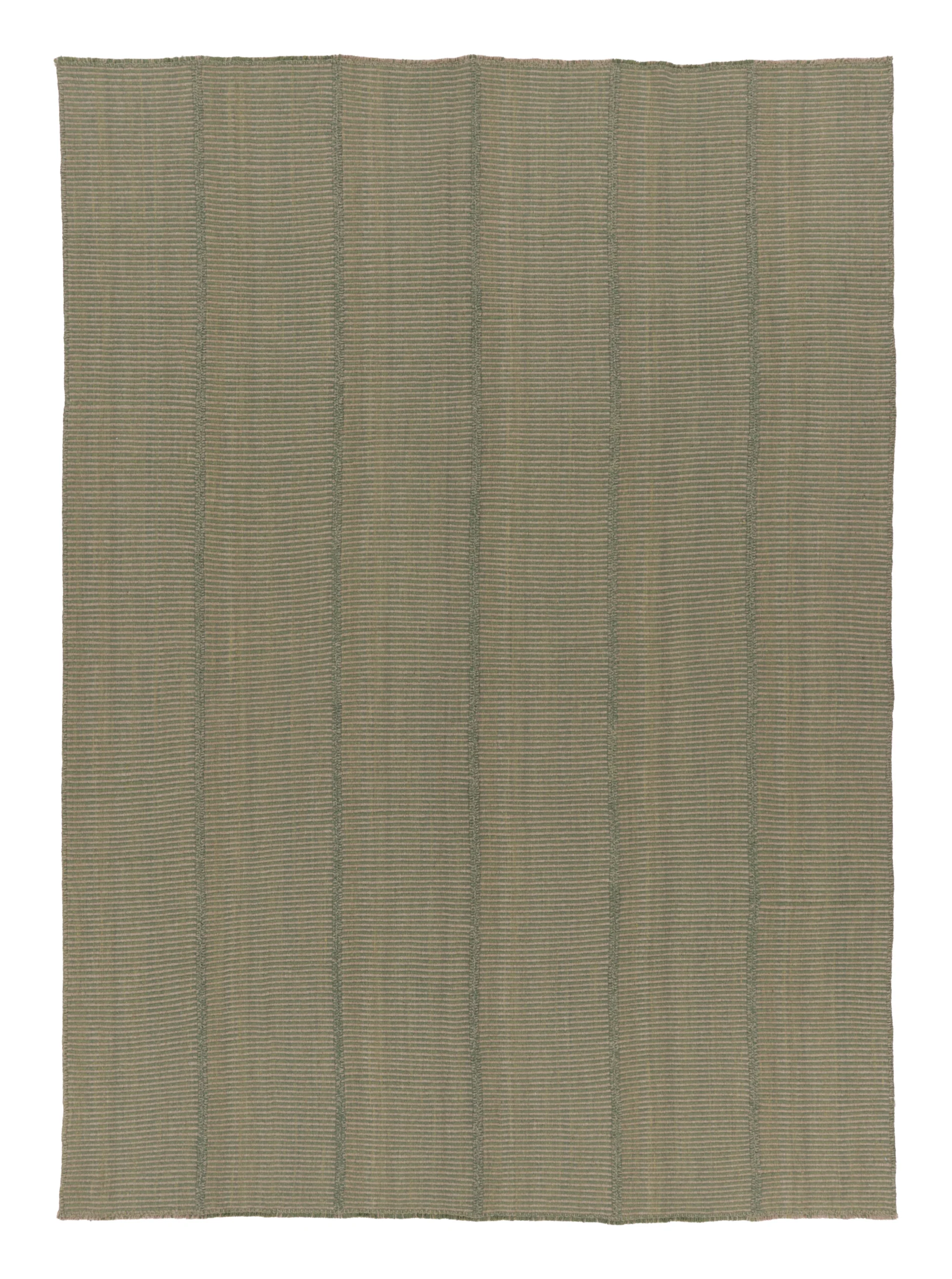 Contemporary Striped Kilim