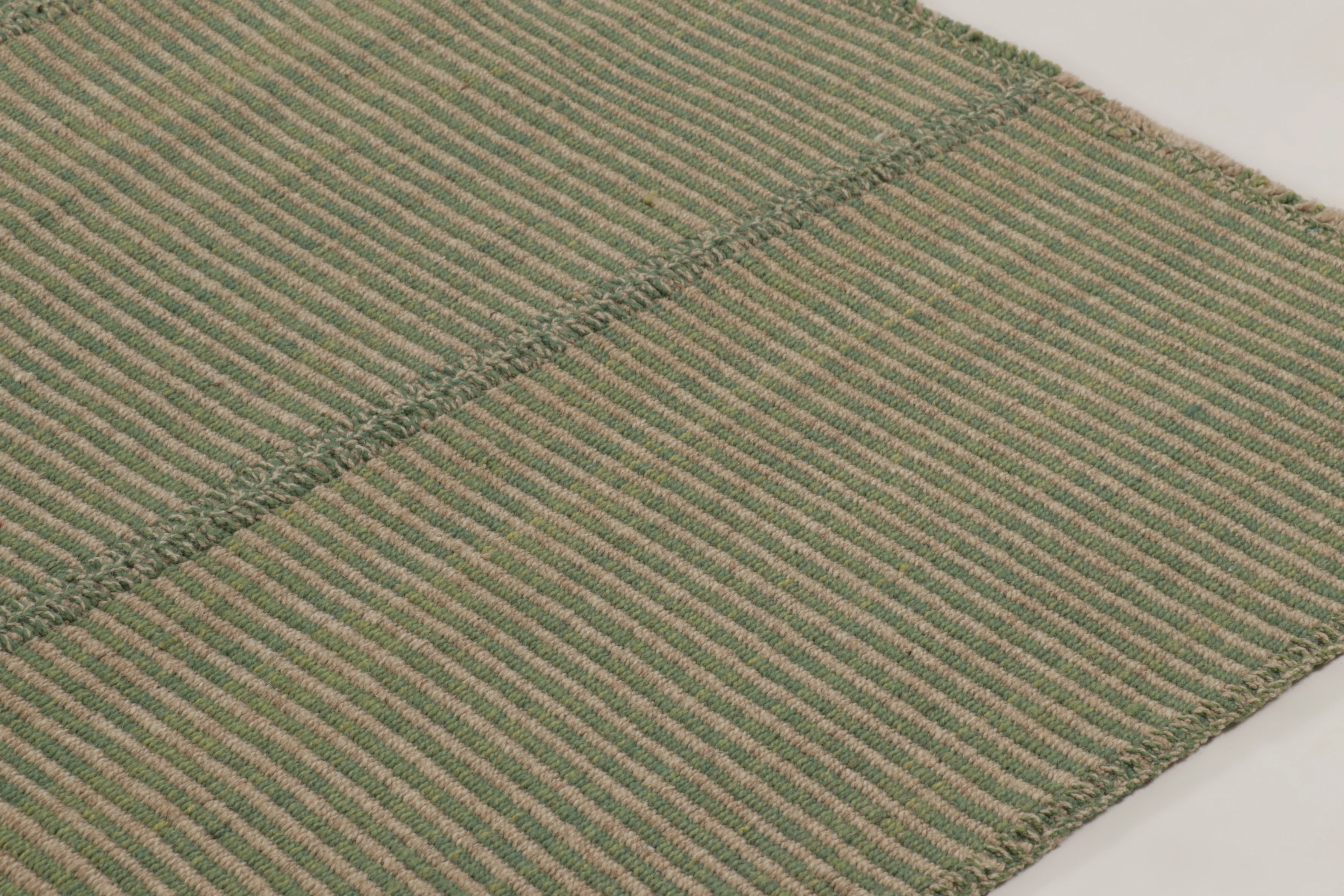 Contemporary Striped Kilim
