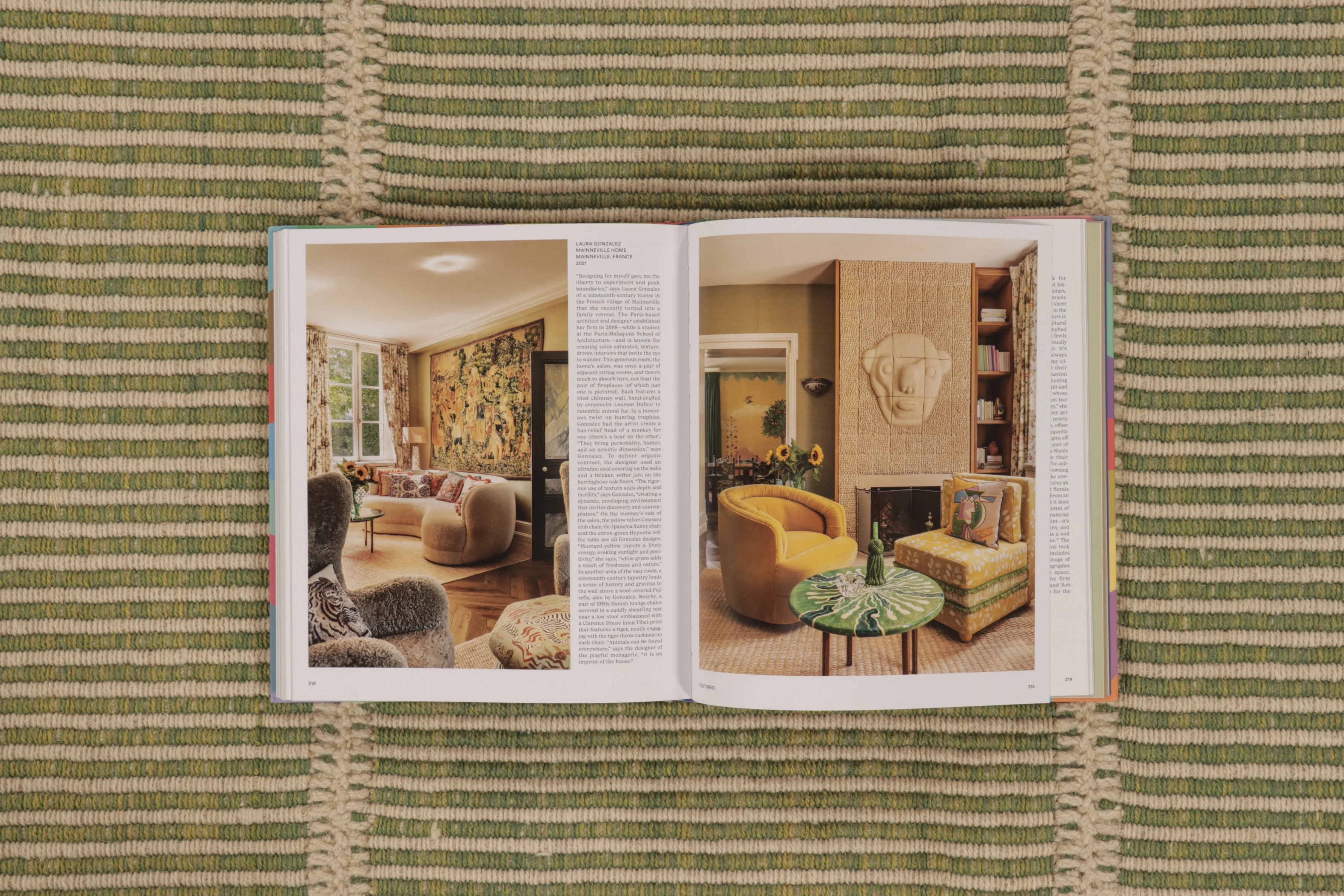 Contemporary Textural Kilim