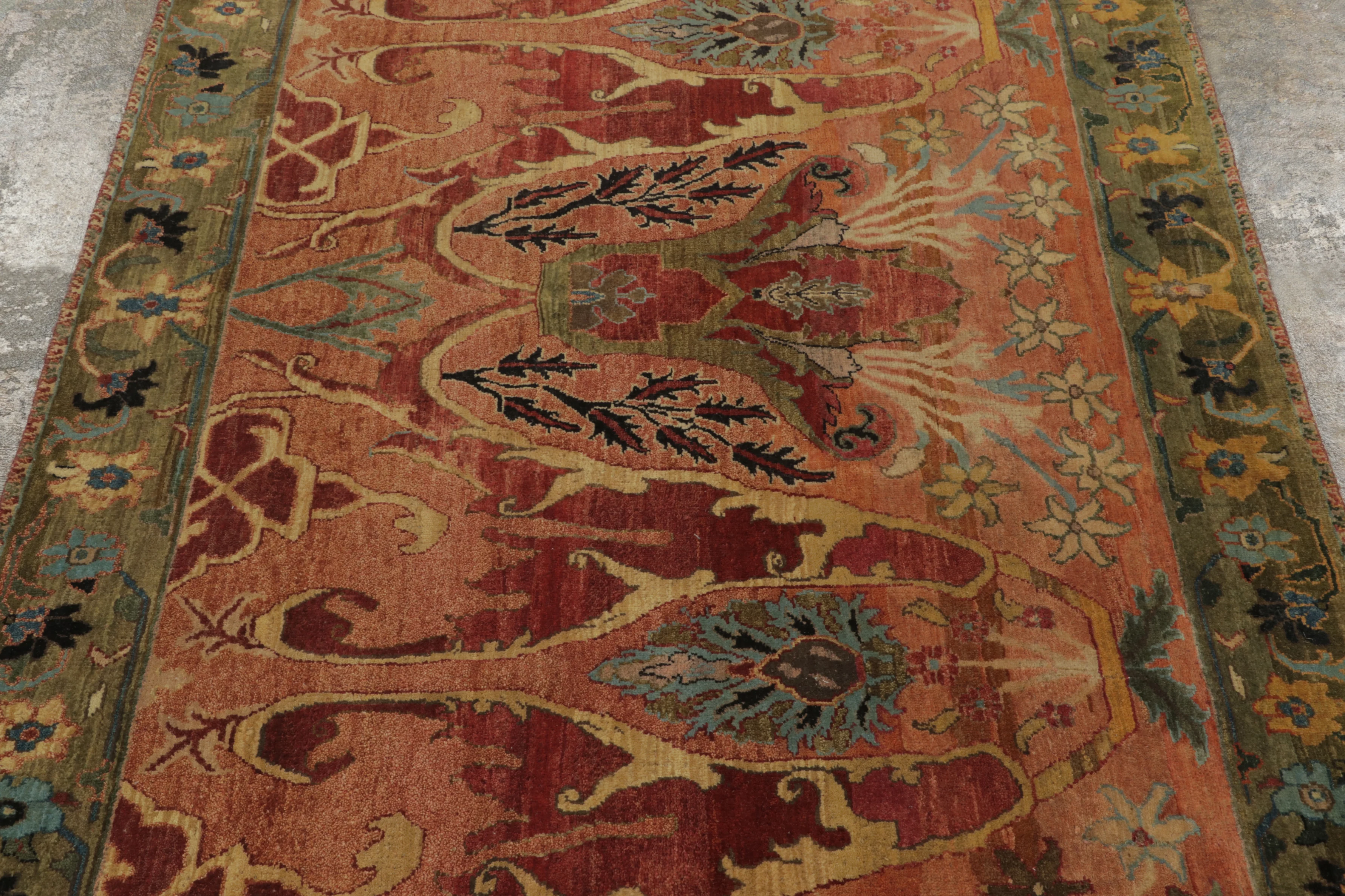 Contemporary Persian Bidjar Style Floral Rug