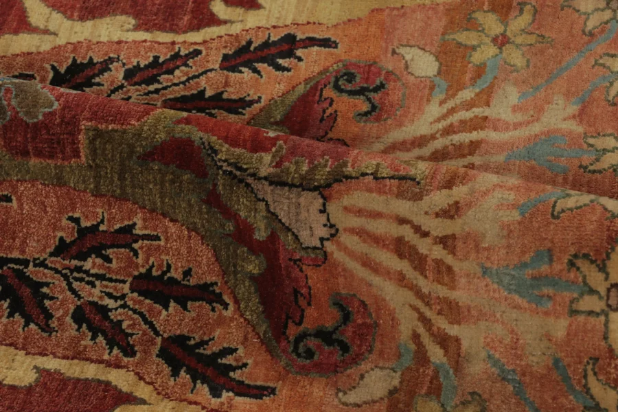Contemporary Persian Bidjar Style Floral Rug