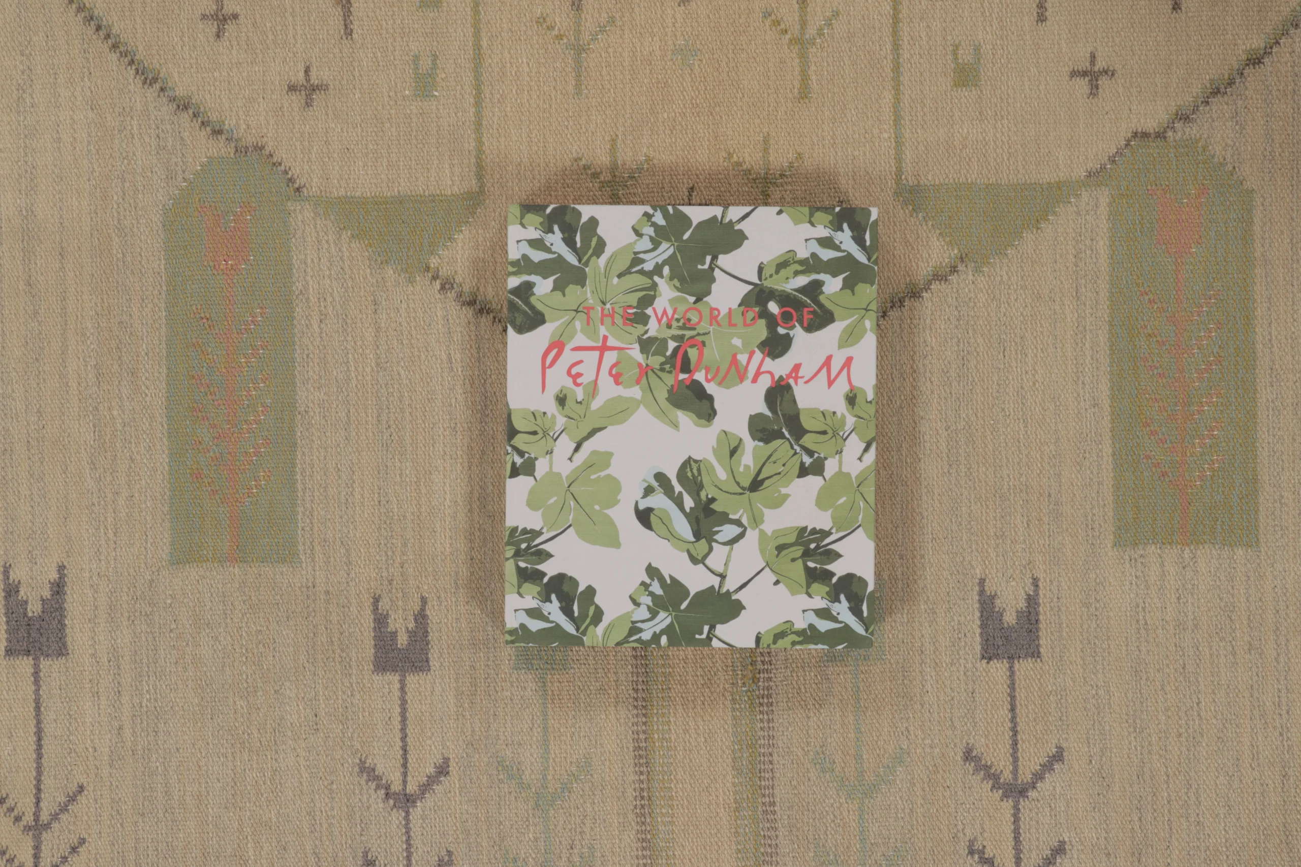 Vintage Swedish Geometric Kilim