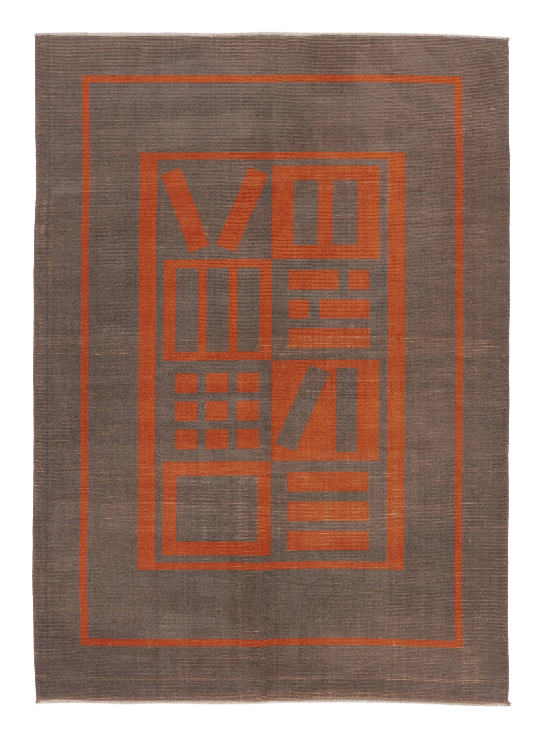 Vintage Turkish Distressed Rug