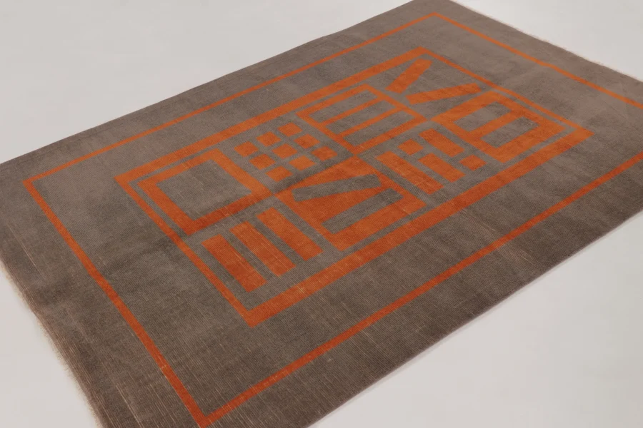 Vintage Turkish Distressed Rug