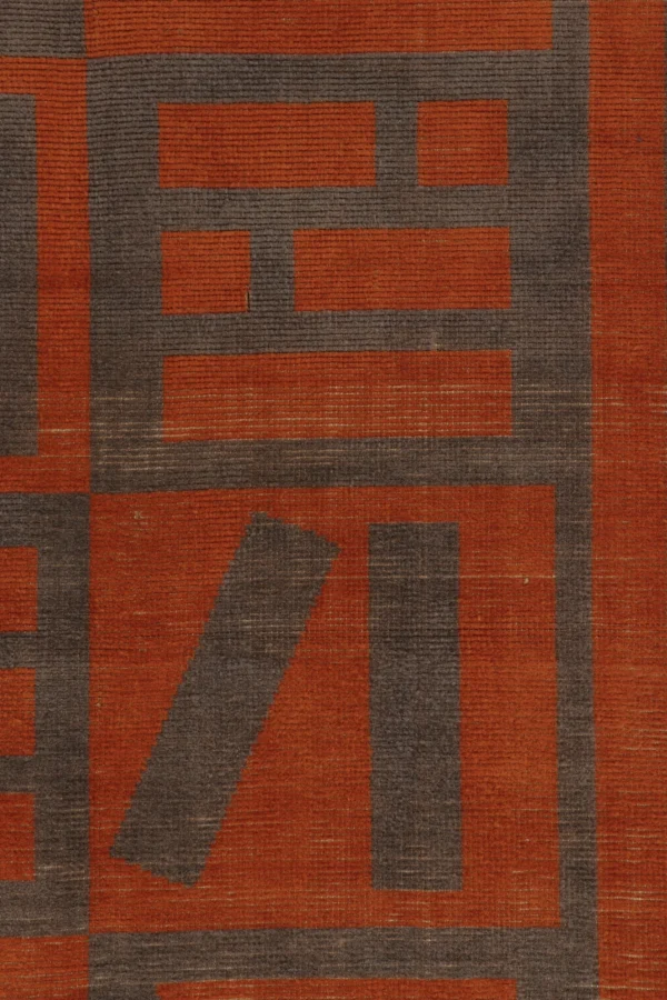 Vintage Turkish Distressed Rug