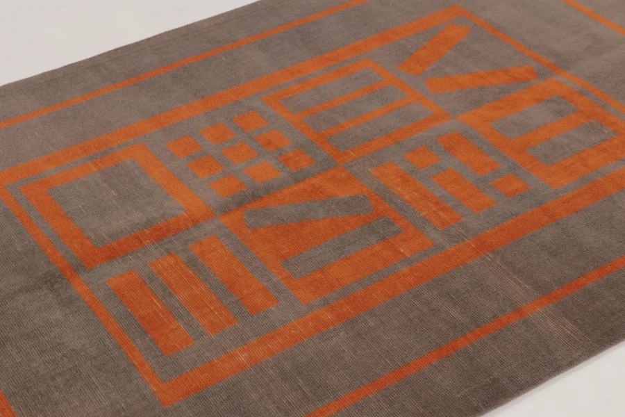 Vintage Turkish Distressed Rug