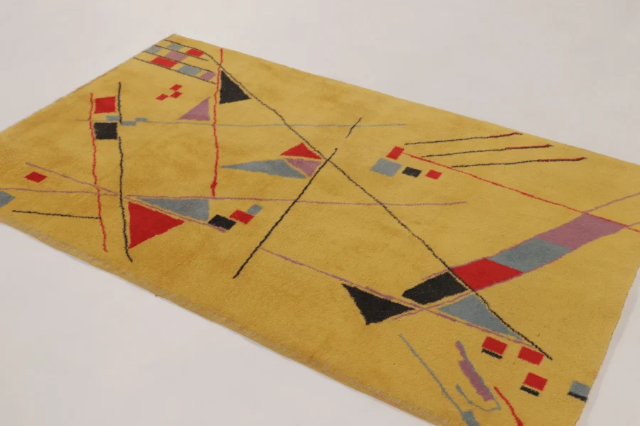 Vintage Turkish Zeki Müren Rug