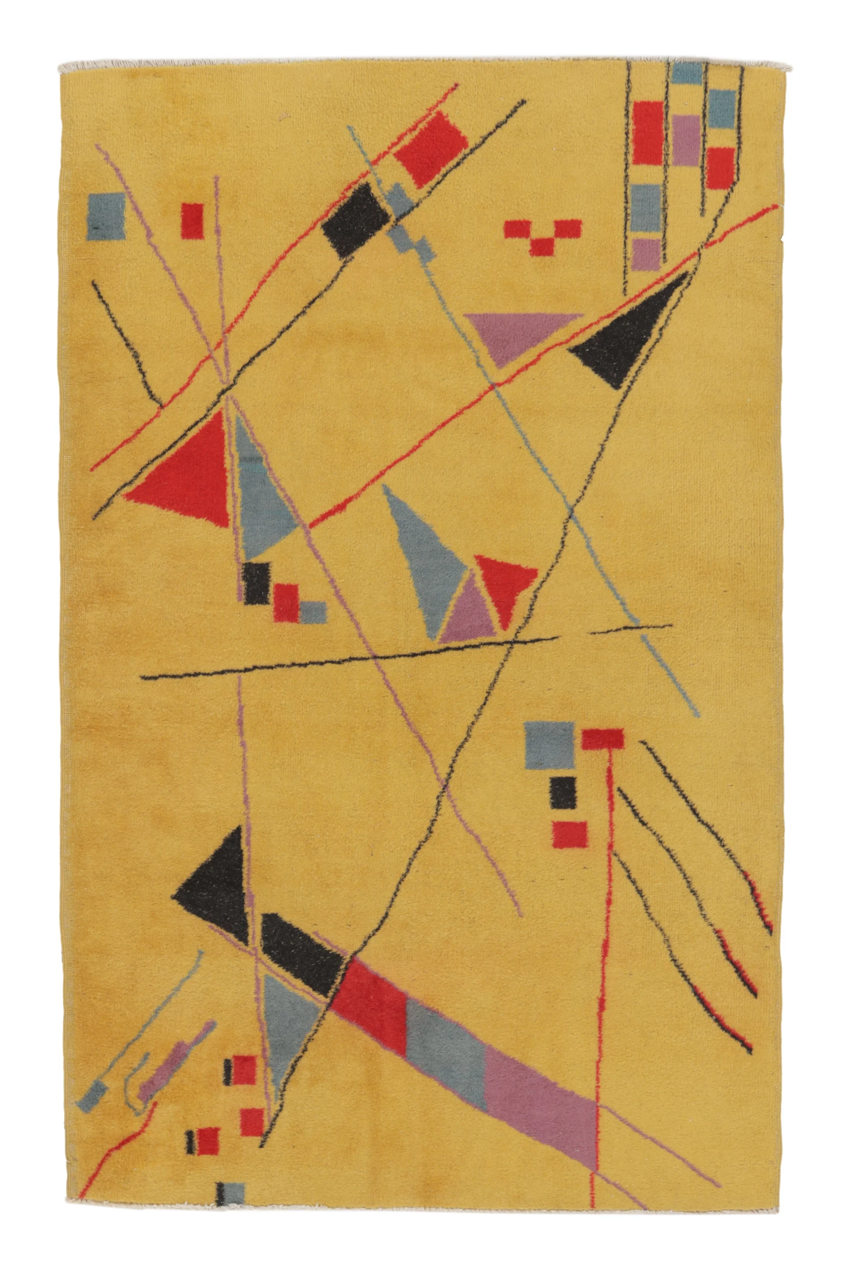 Vintage Turkish Zeki Müren Rug