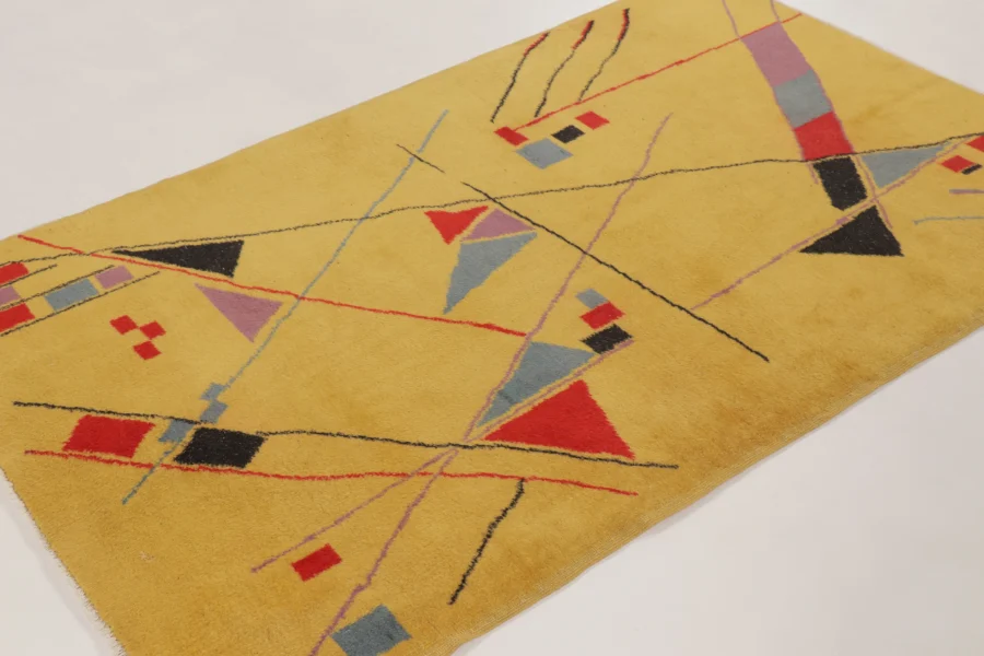 Vintage Turkish Zeki Müren Rug