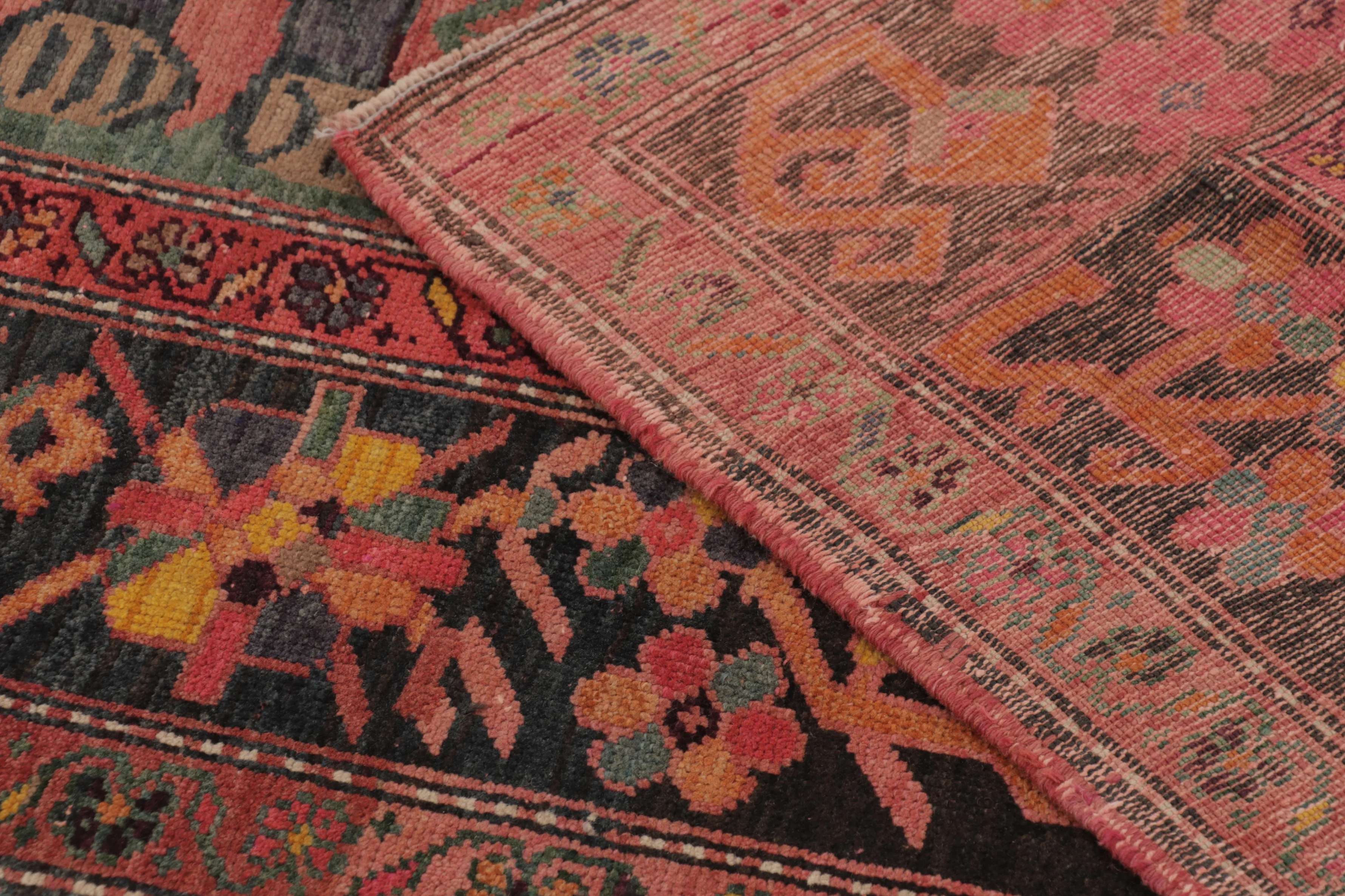 Vintage Turkish Animal Pictorial Rug