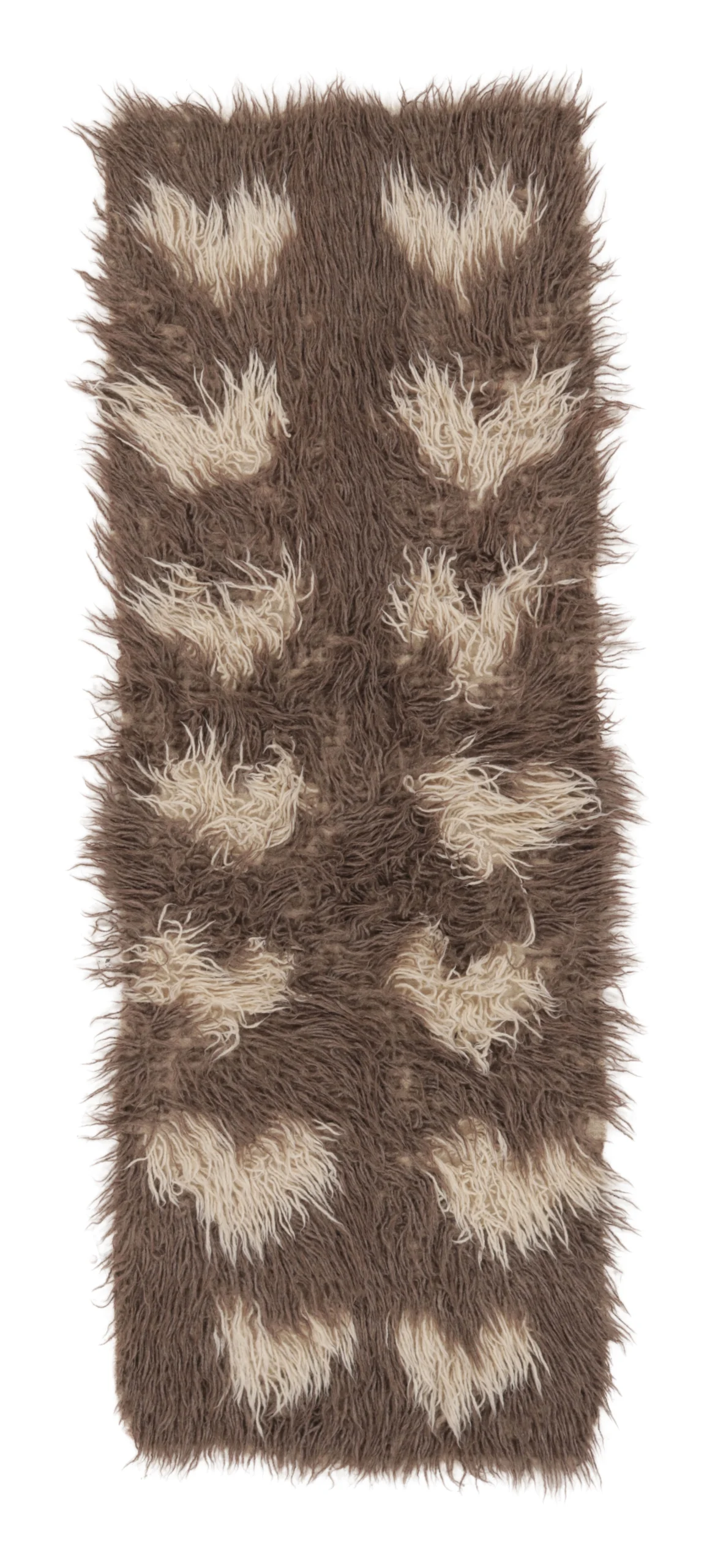 Vintage Turkish Tulu Shag Runner