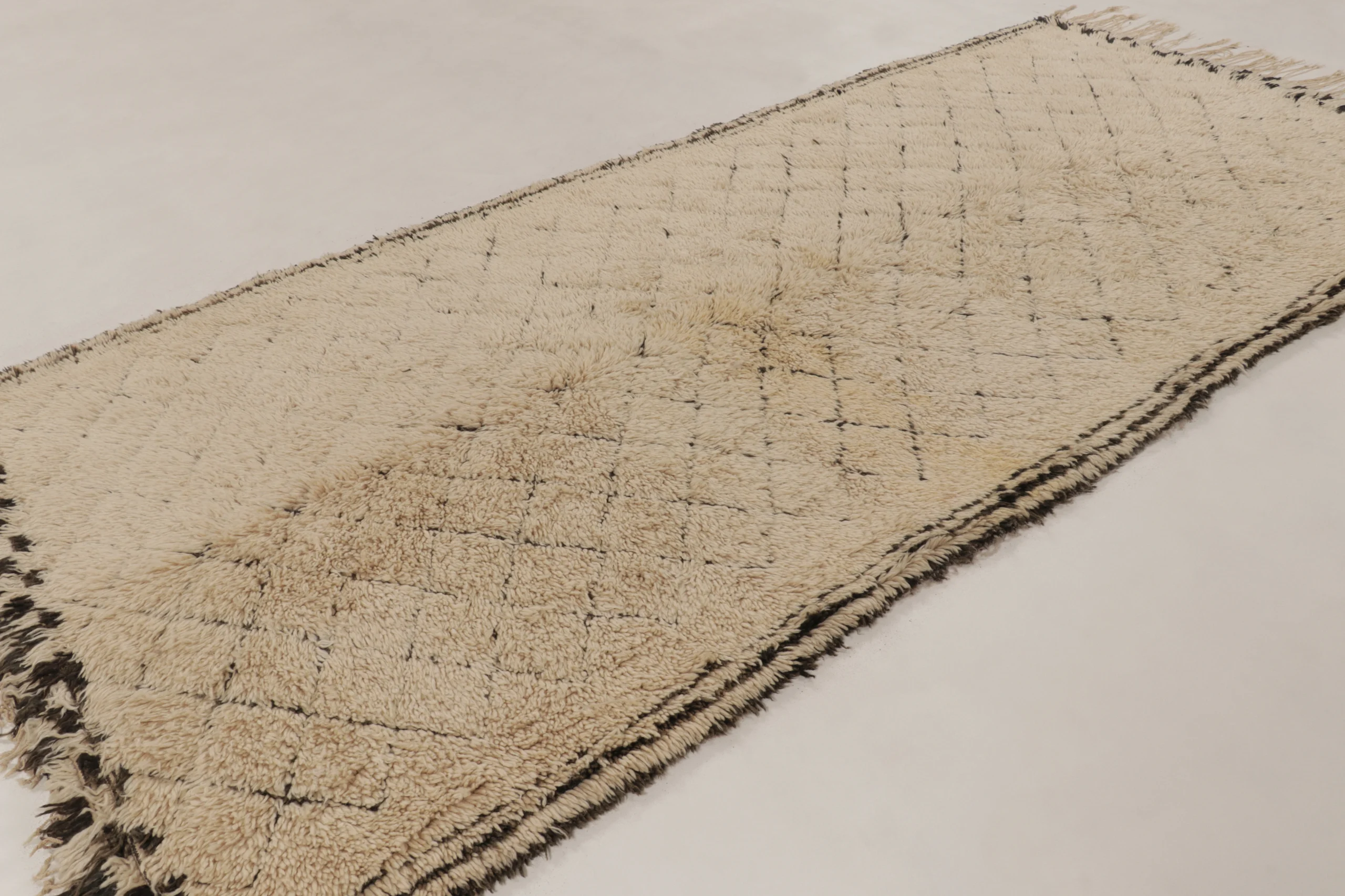 Vintage Moroccan Shag Runner