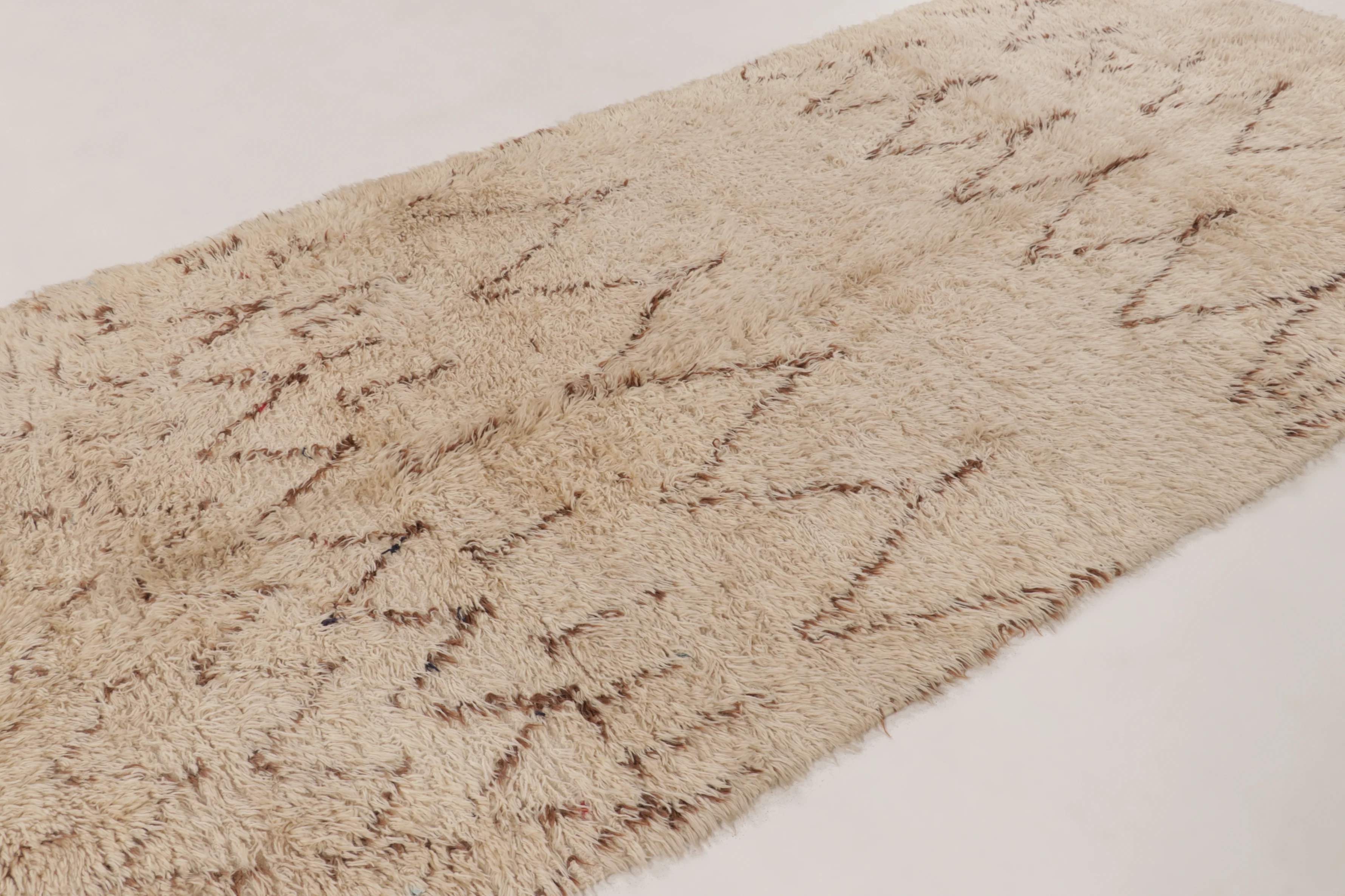 Vintage Moroccan Shag Runner