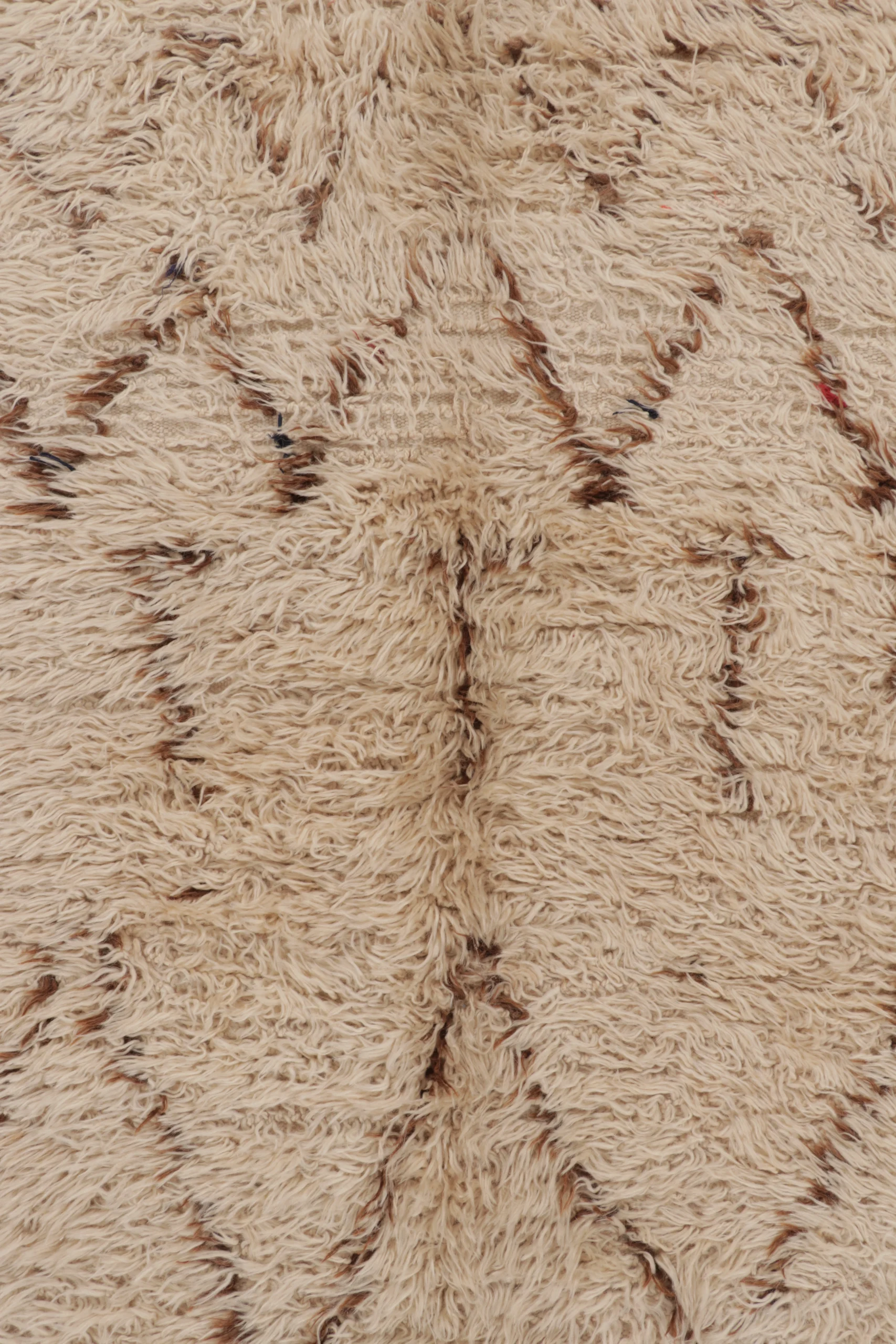 Vintage Moroccan Shag Runner