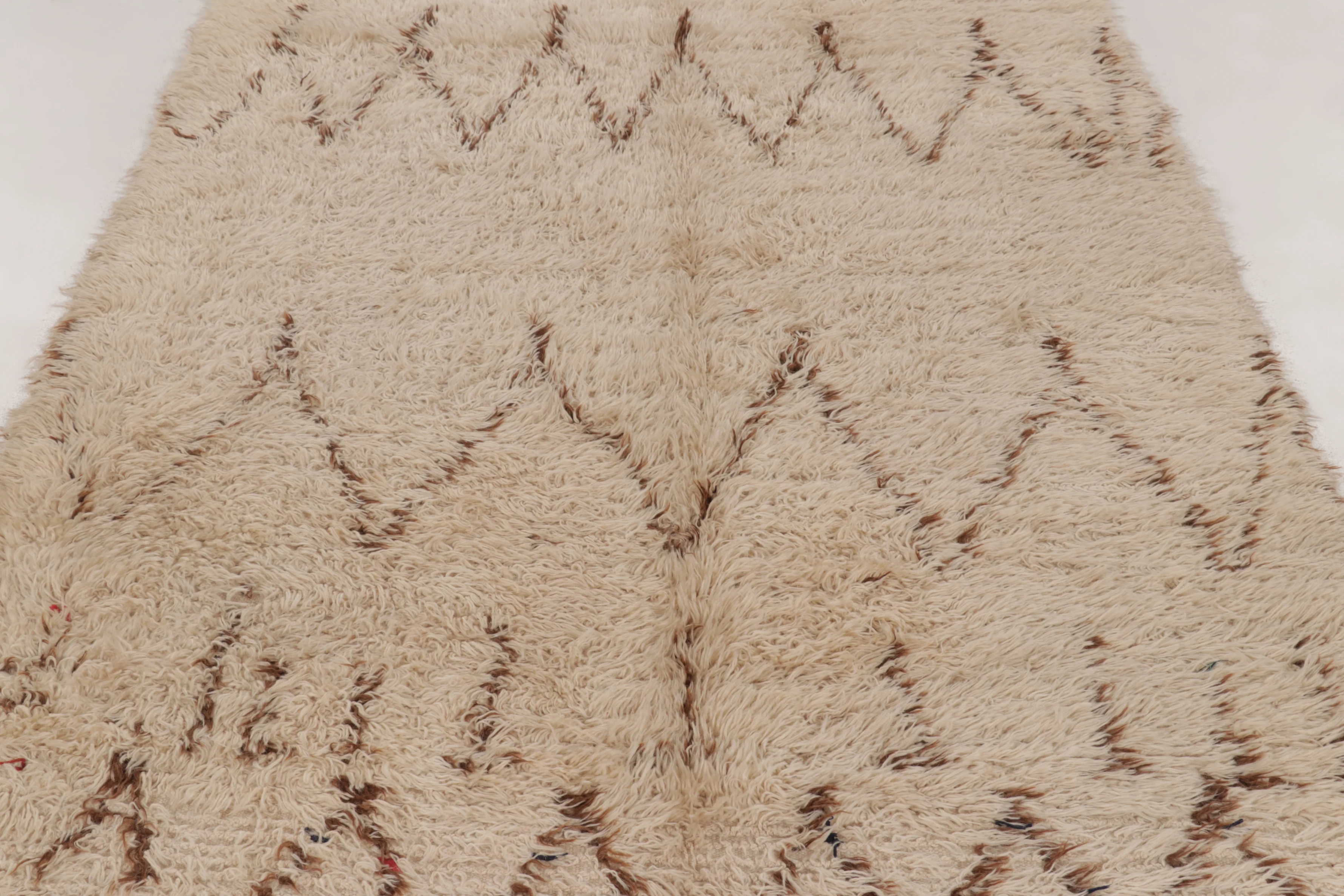 Vintage Moroccan Shag Runner