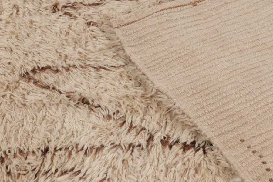 Vintage Moroccan Shag Runner