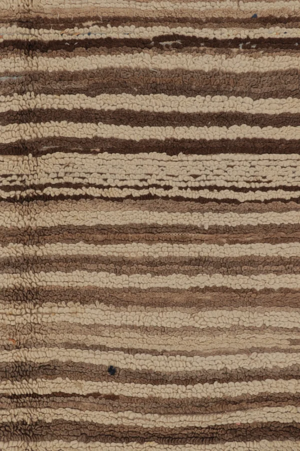 Vintage Moroccan Striped Rug