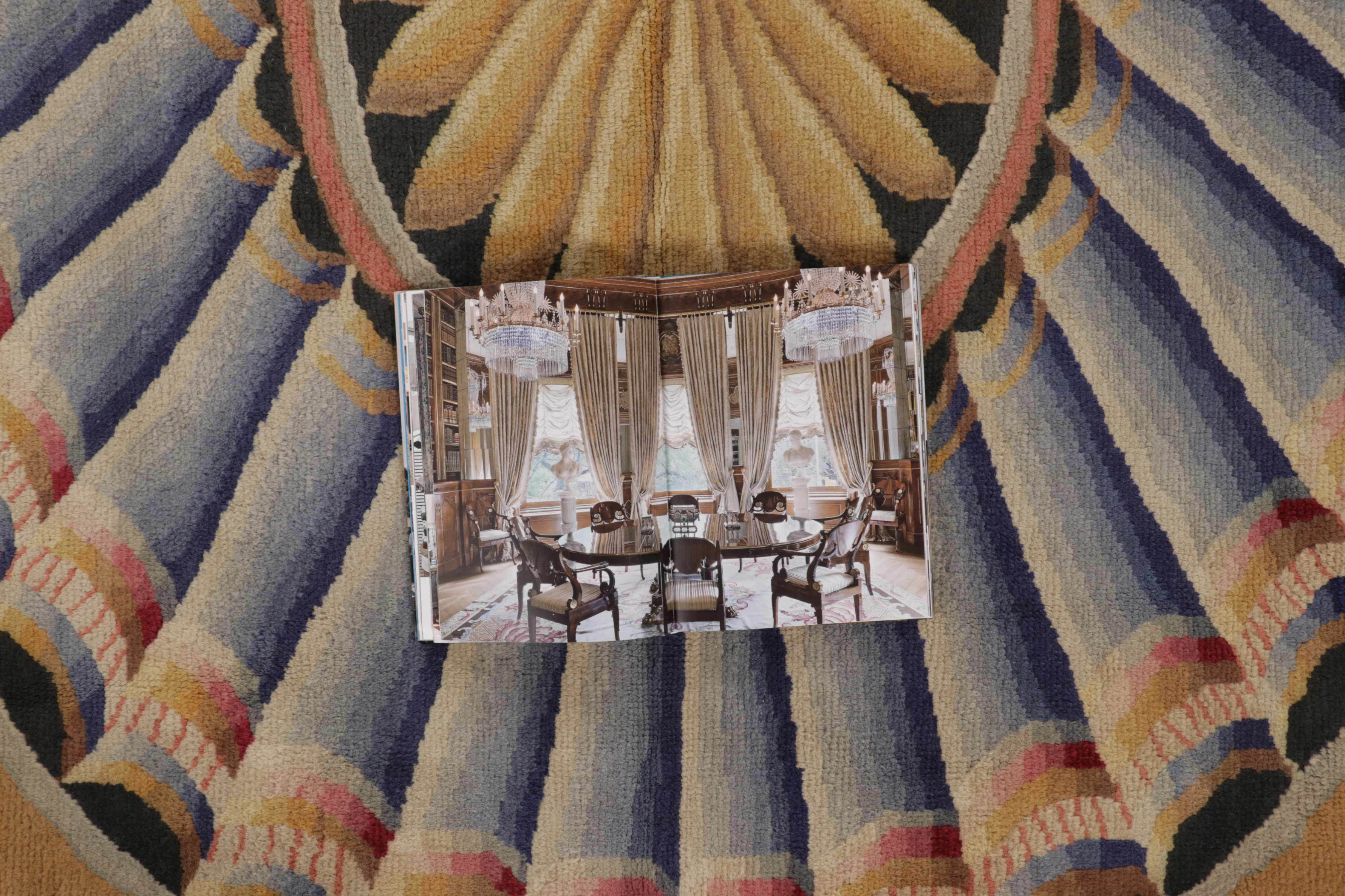 Oversized Antique French Savonnerie Rug