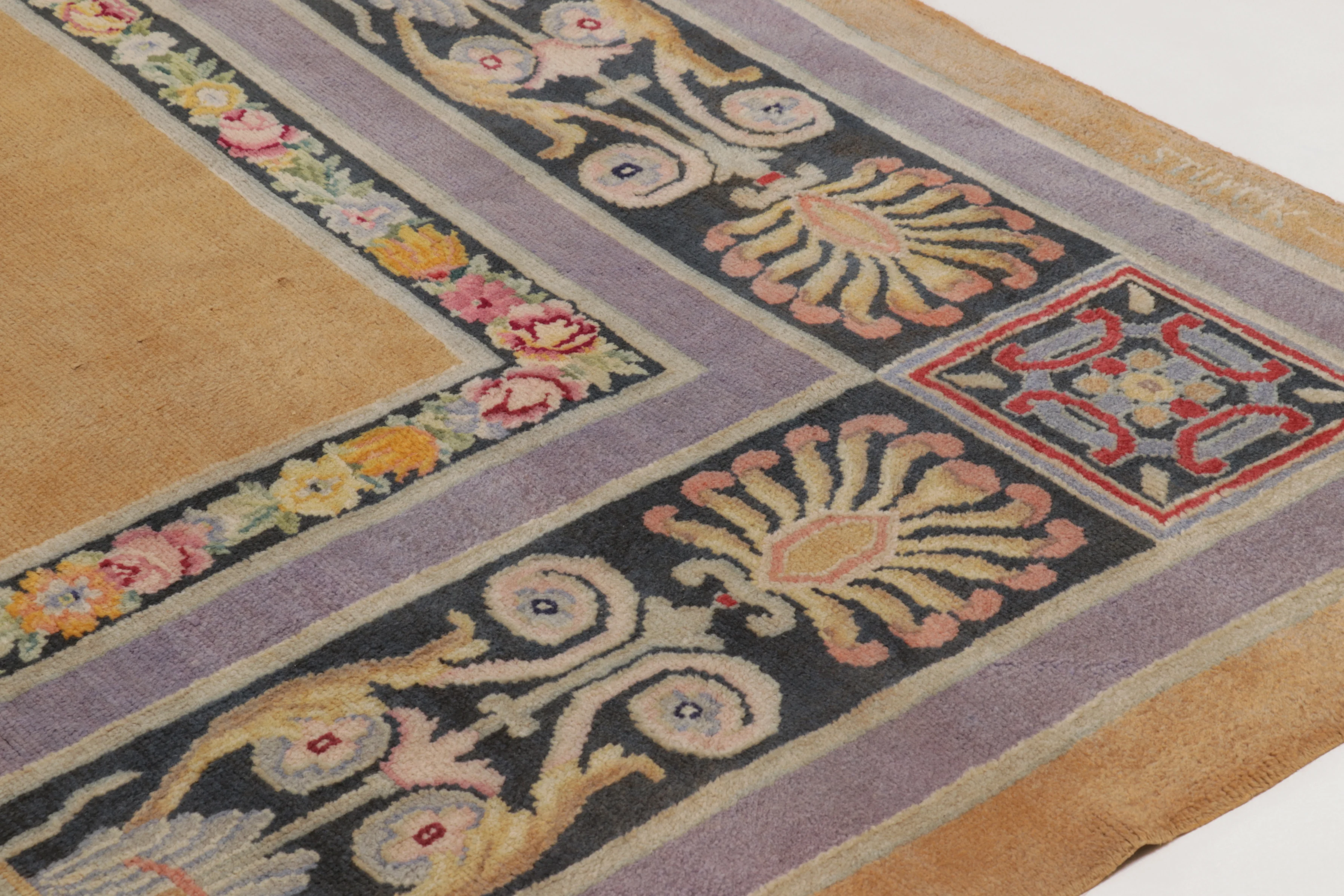 Oversized Antique French Savonnerie Rug