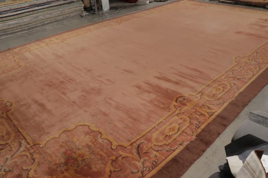 Oversized Antique French Savonnerie Rug