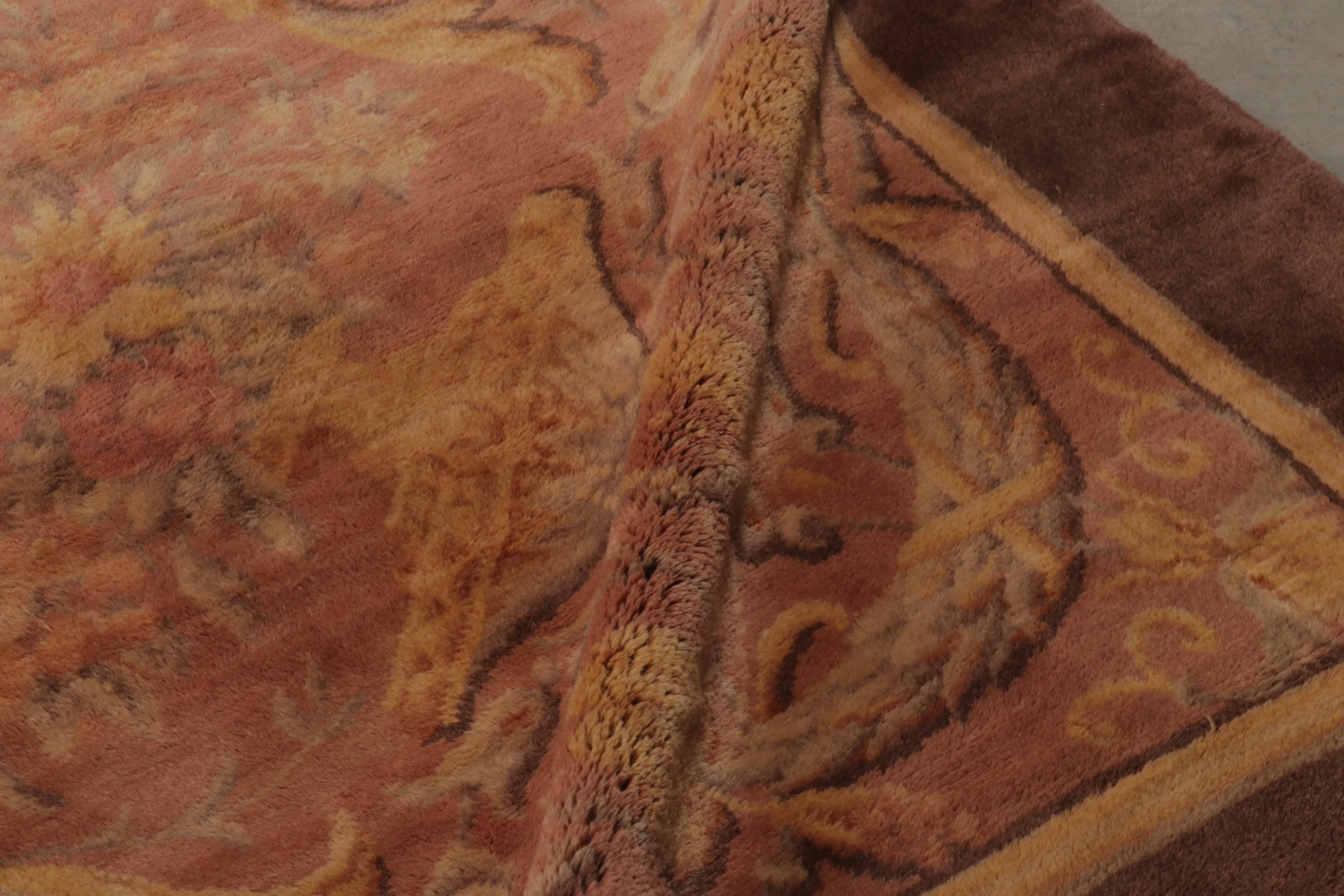 Oversized Antique French Savonnerie Rug