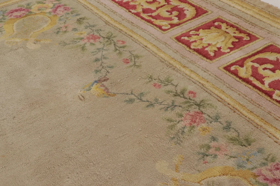 Oversized Antique French Savonnerie Rug