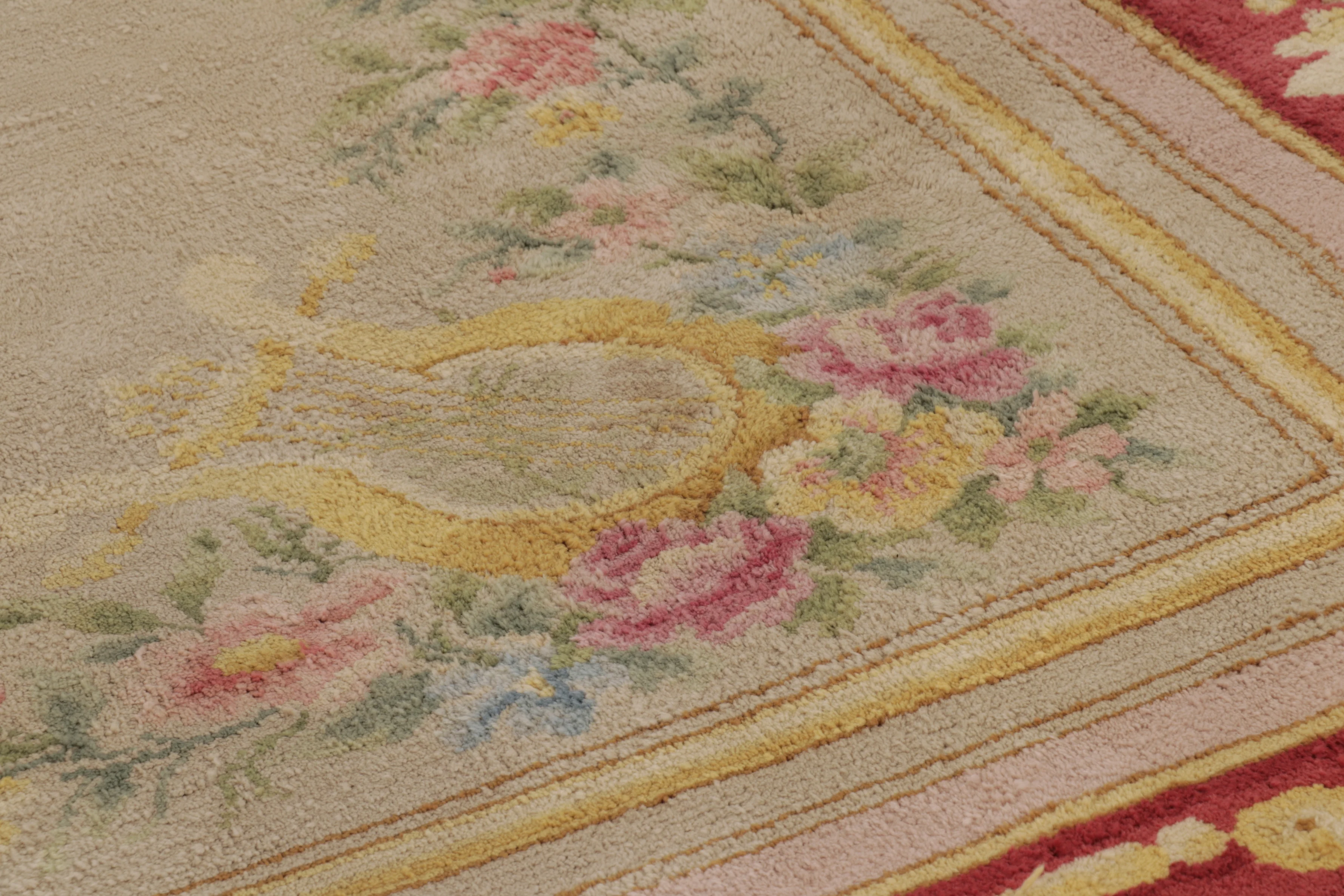 Oversized Antique French Savonnerie Rug