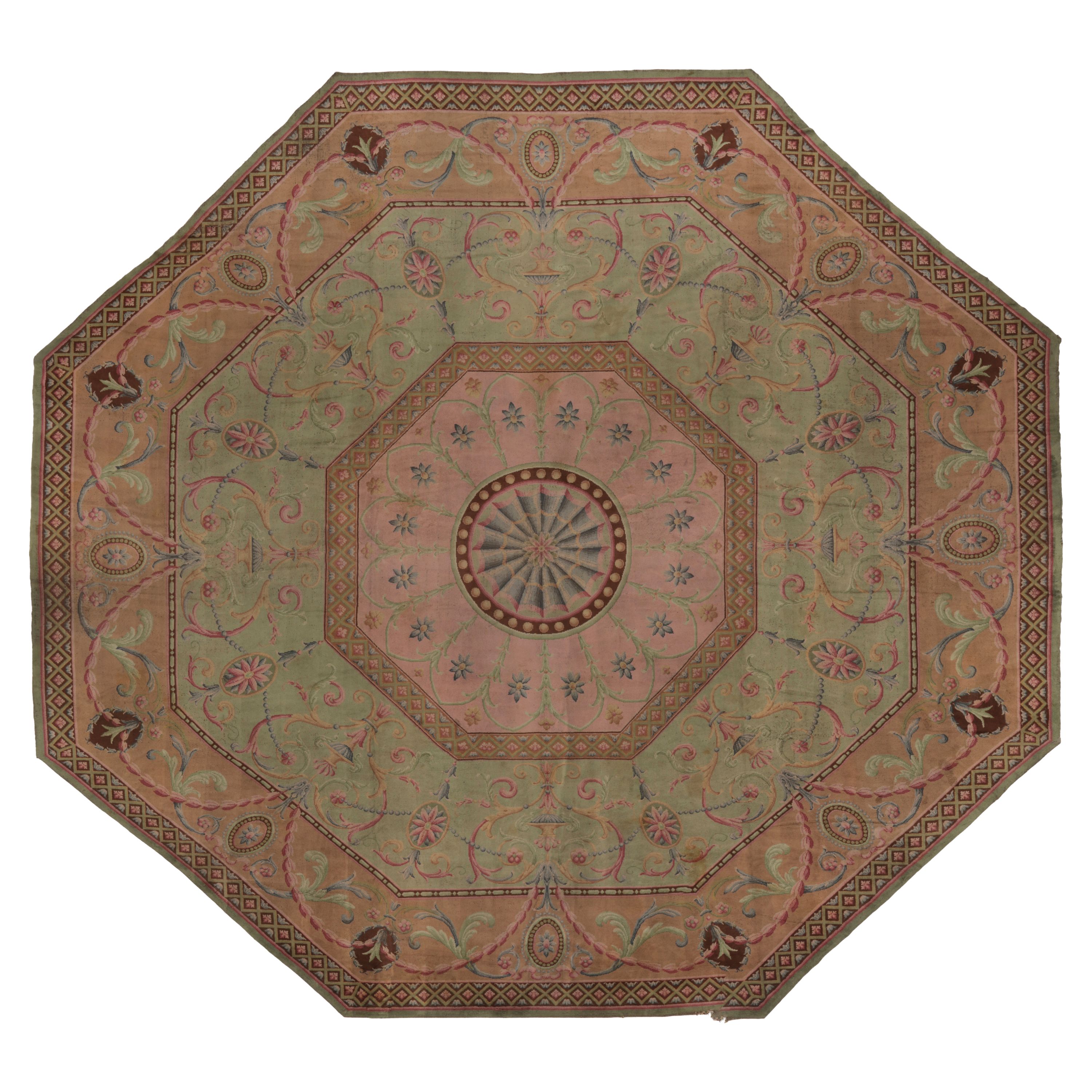 Oversized Antique French Savonnerie Rug