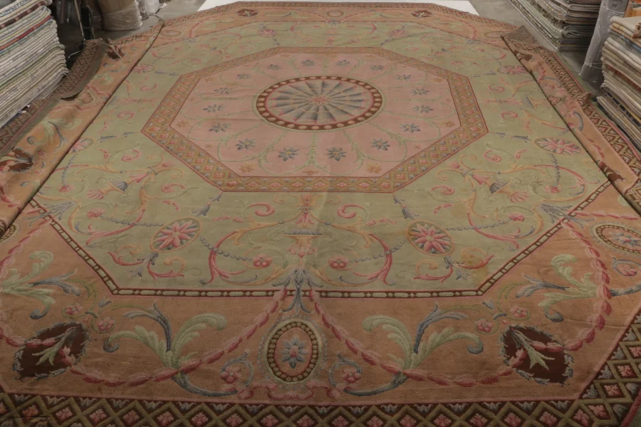 Oversized Antique French Savonnerie Rug