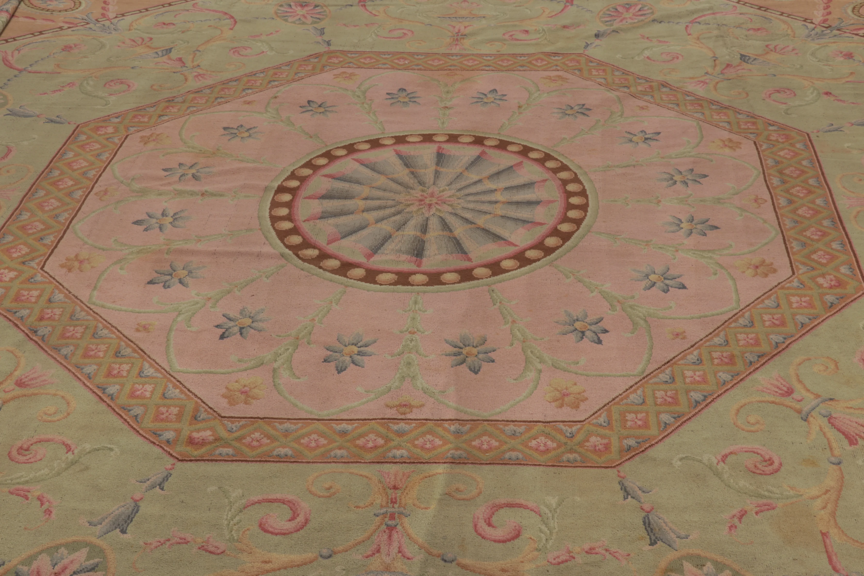 Oversized Antique French Savonnerie Rug