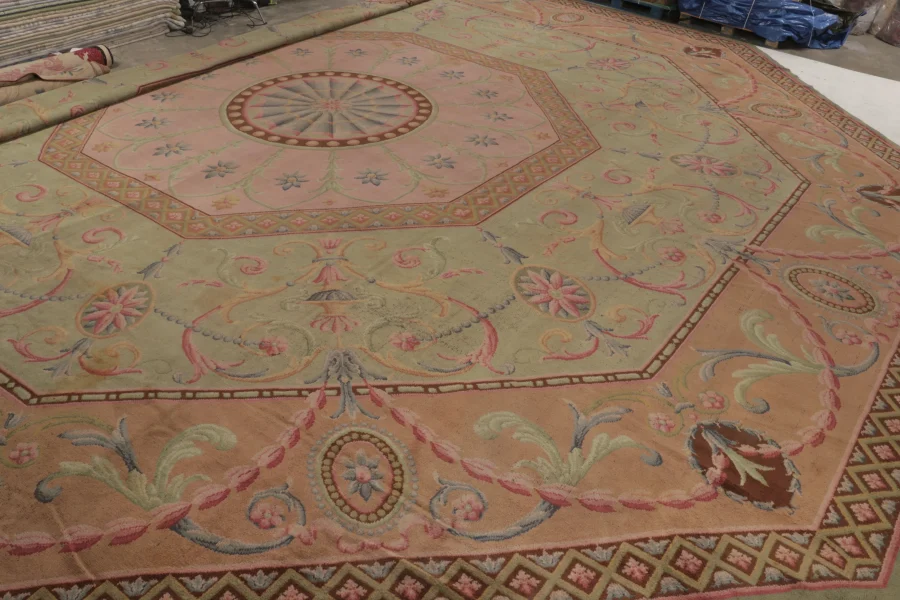 Oversized Antique French Savonnerie Rug