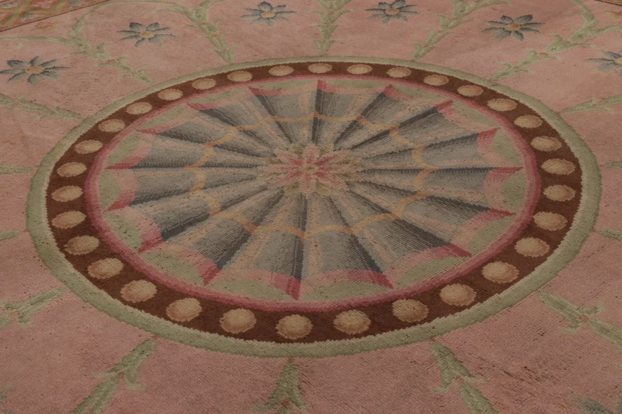 Oversized Antique French Savonnerie Rug