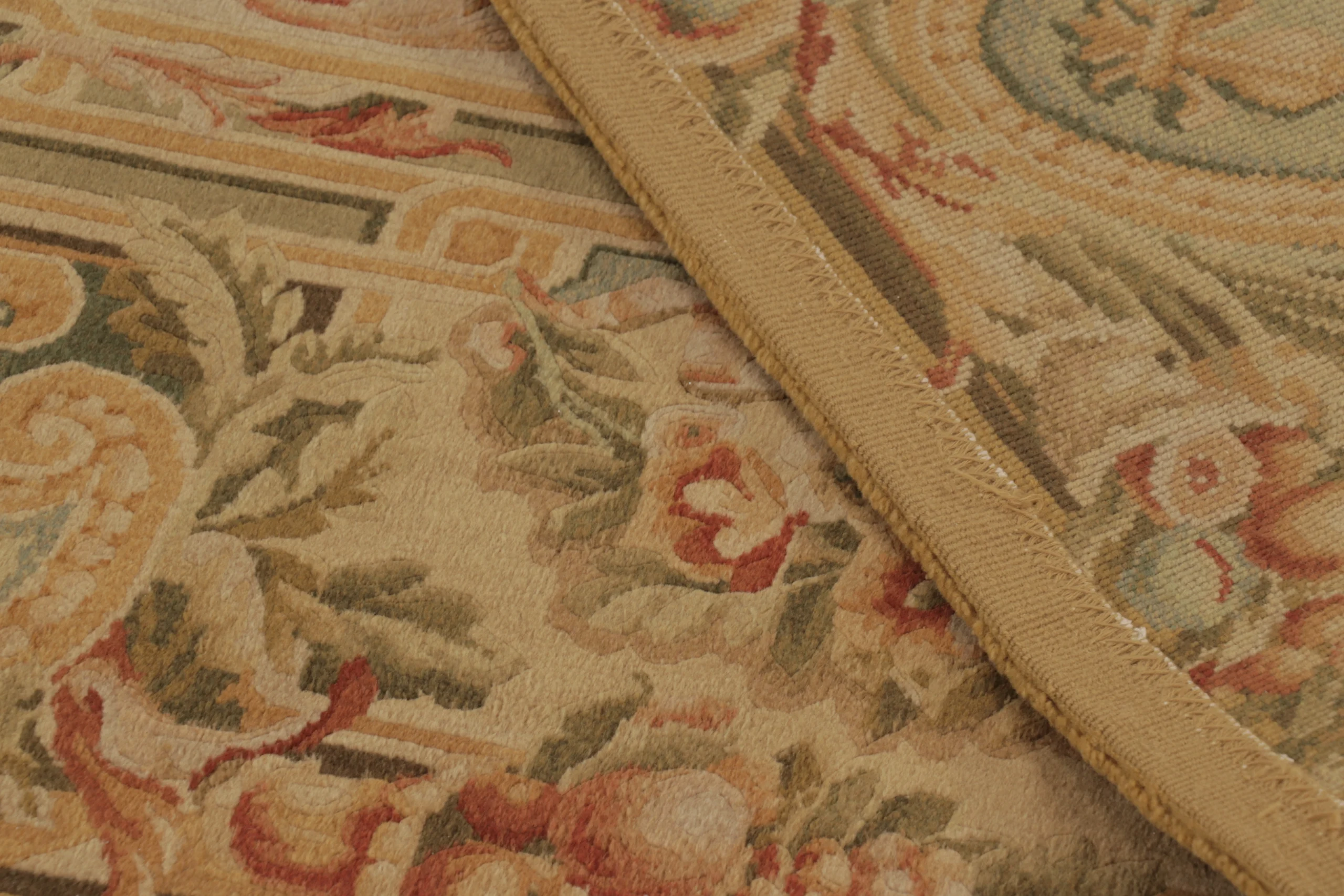 Antique French Aubusson Rug