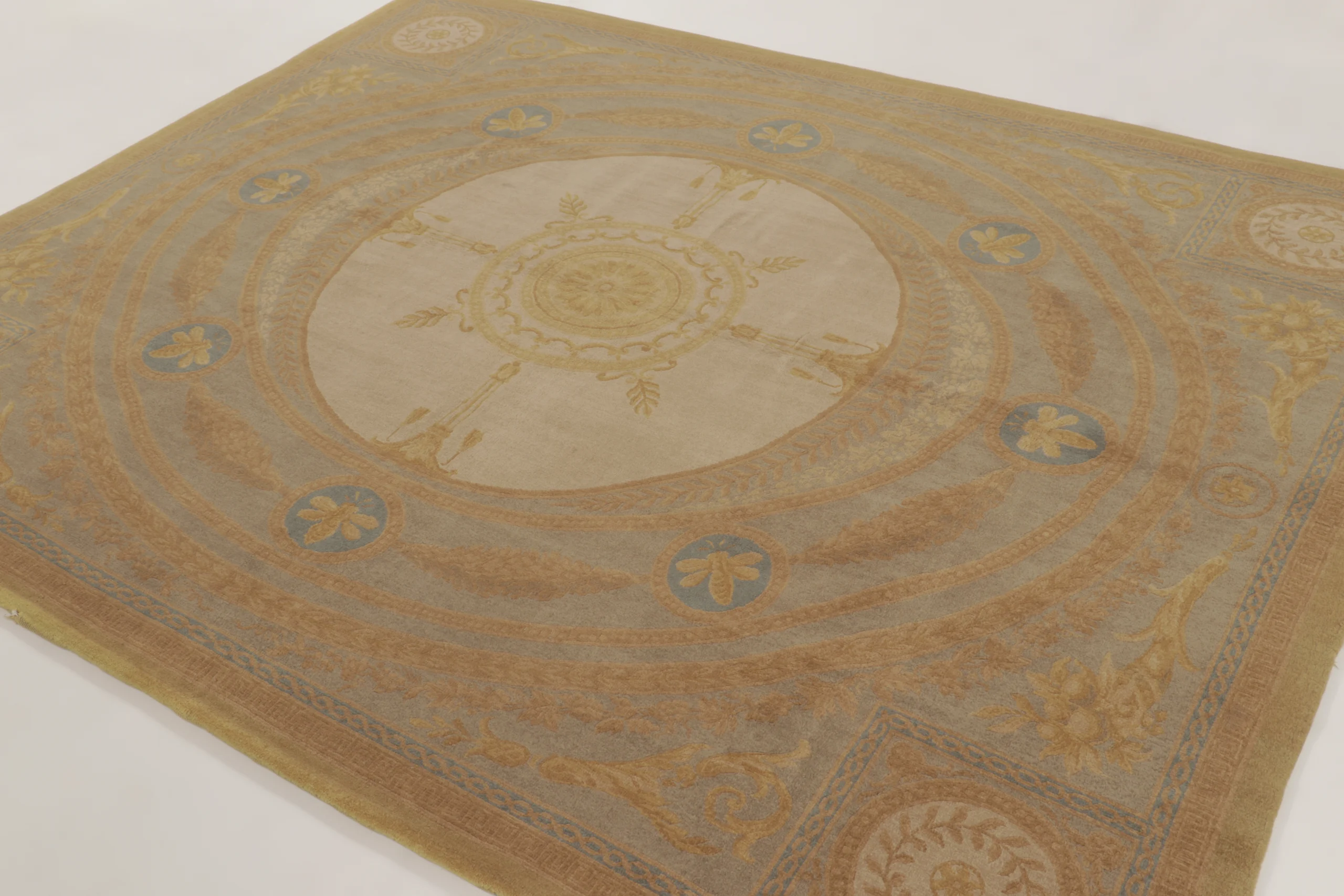 Antique French Aubusson Rug
