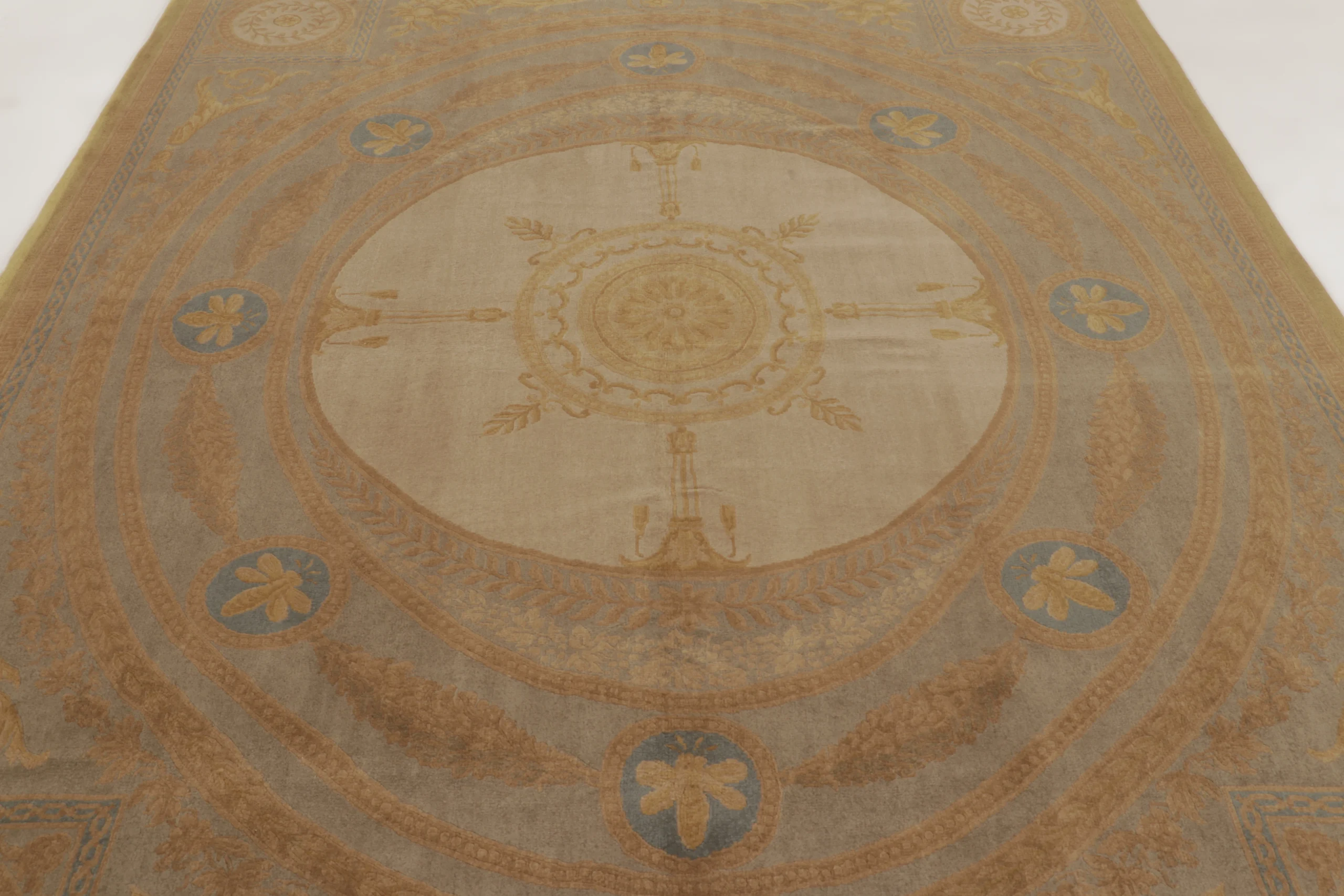 Antique French Aubusson Rug