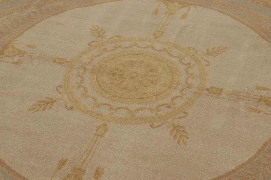 Antique French Aubusson Rug