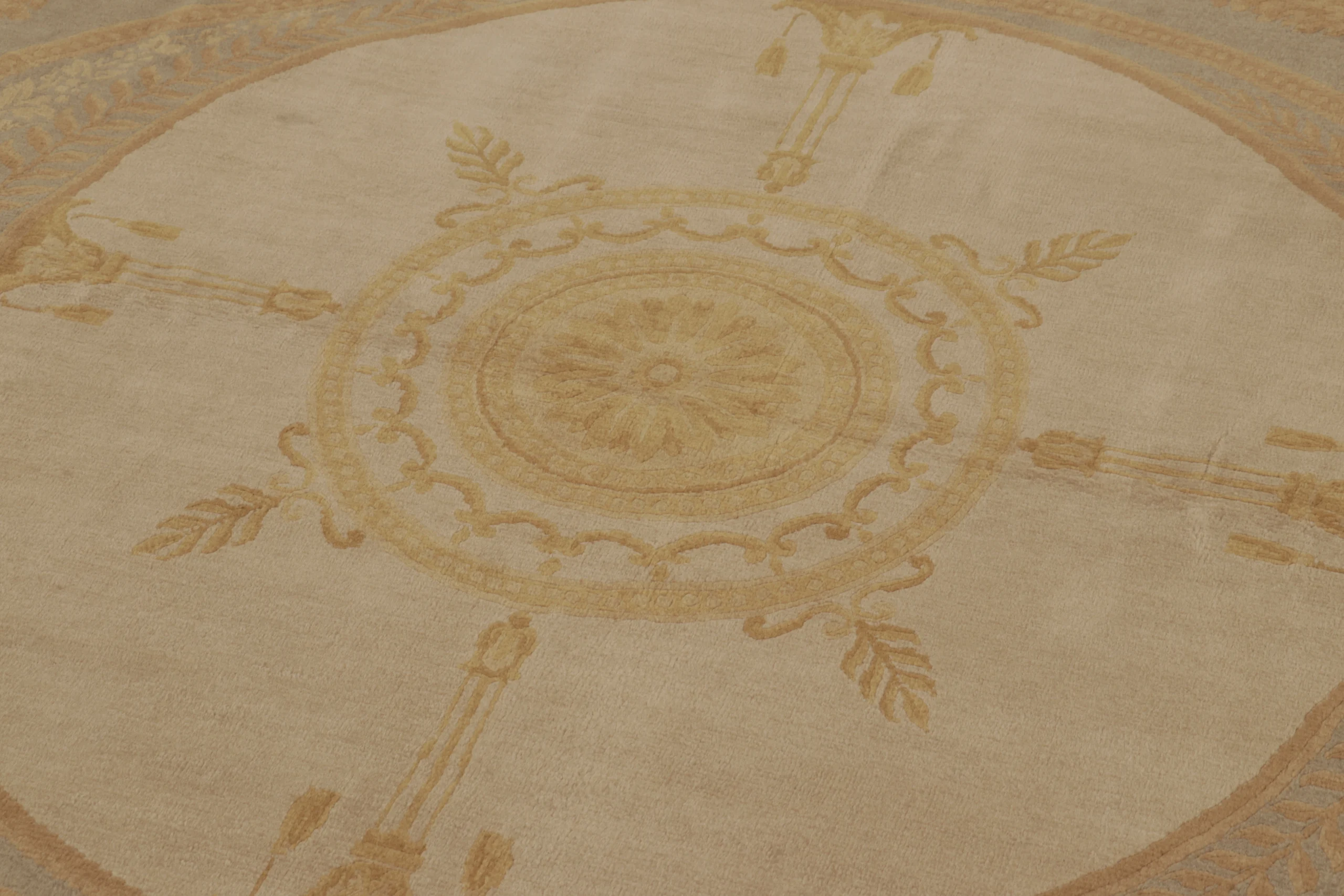 Antique French Aubusson Rug