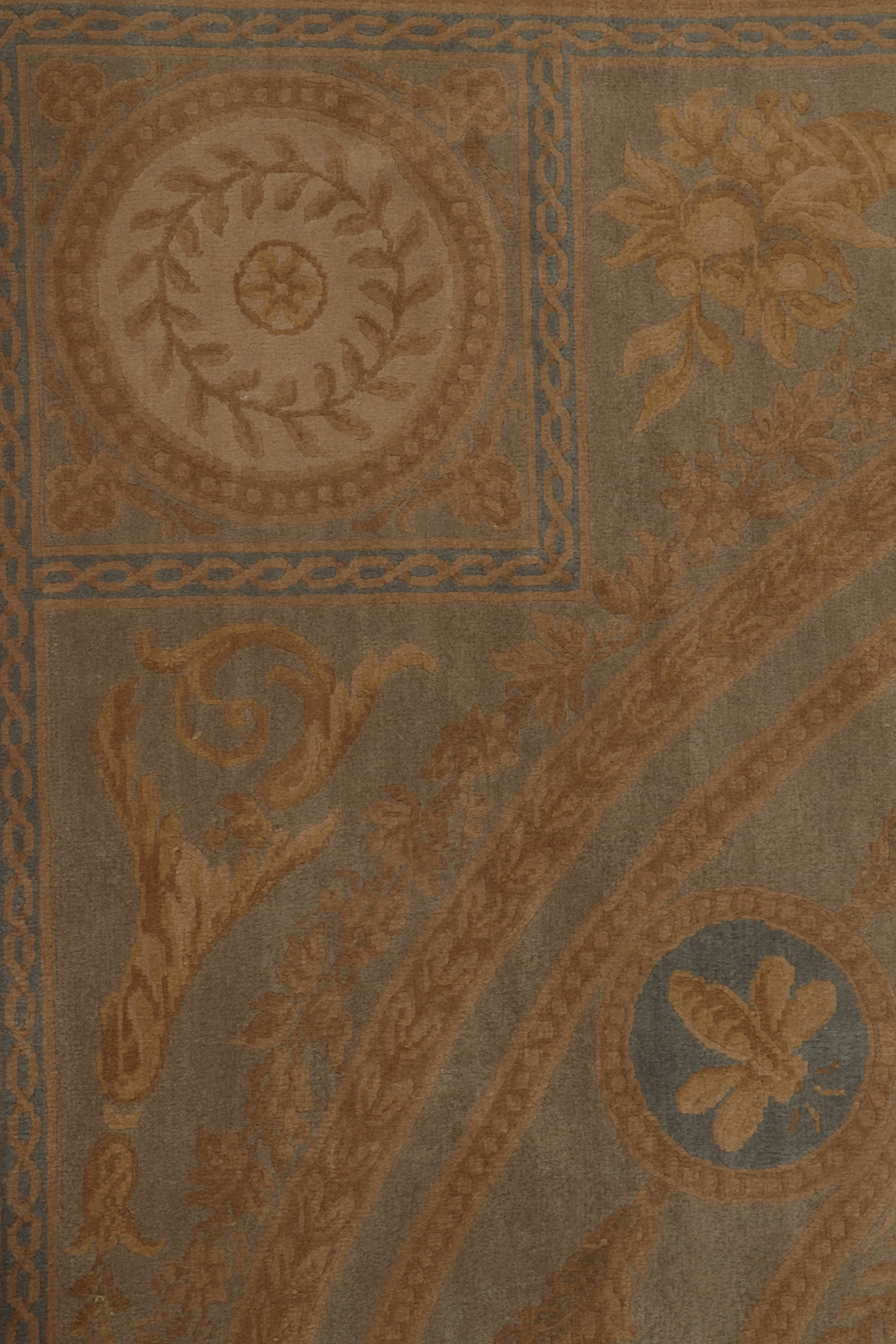 Antique French Aubusson Rug